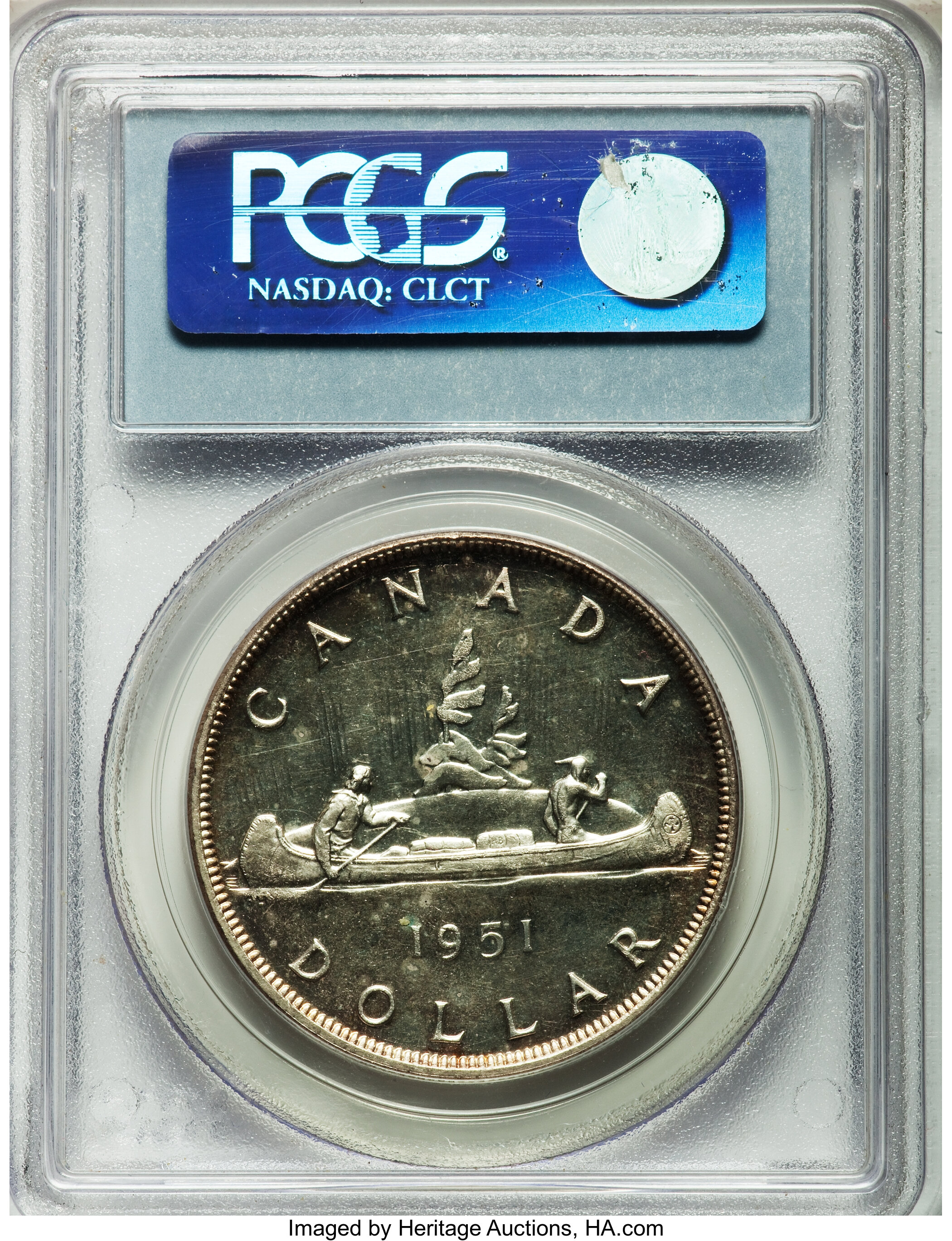1951 S$1  Arnprior PL MS63 thumbnail 2
