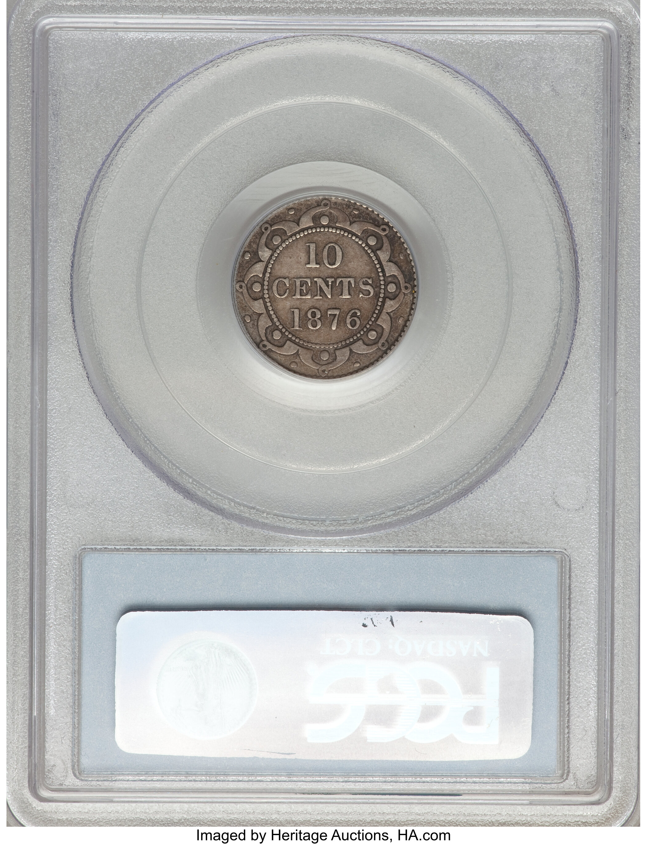 Victoria 10c Newfoundland, 1865-1896 [Type] VG10 thumbnail 2