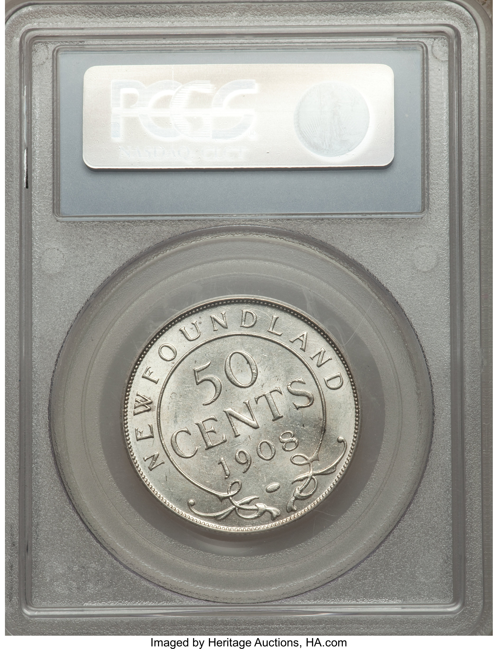 Edward VII 50c Newfoundland, 1904-1909 [Type] AU58 thumbnail 12