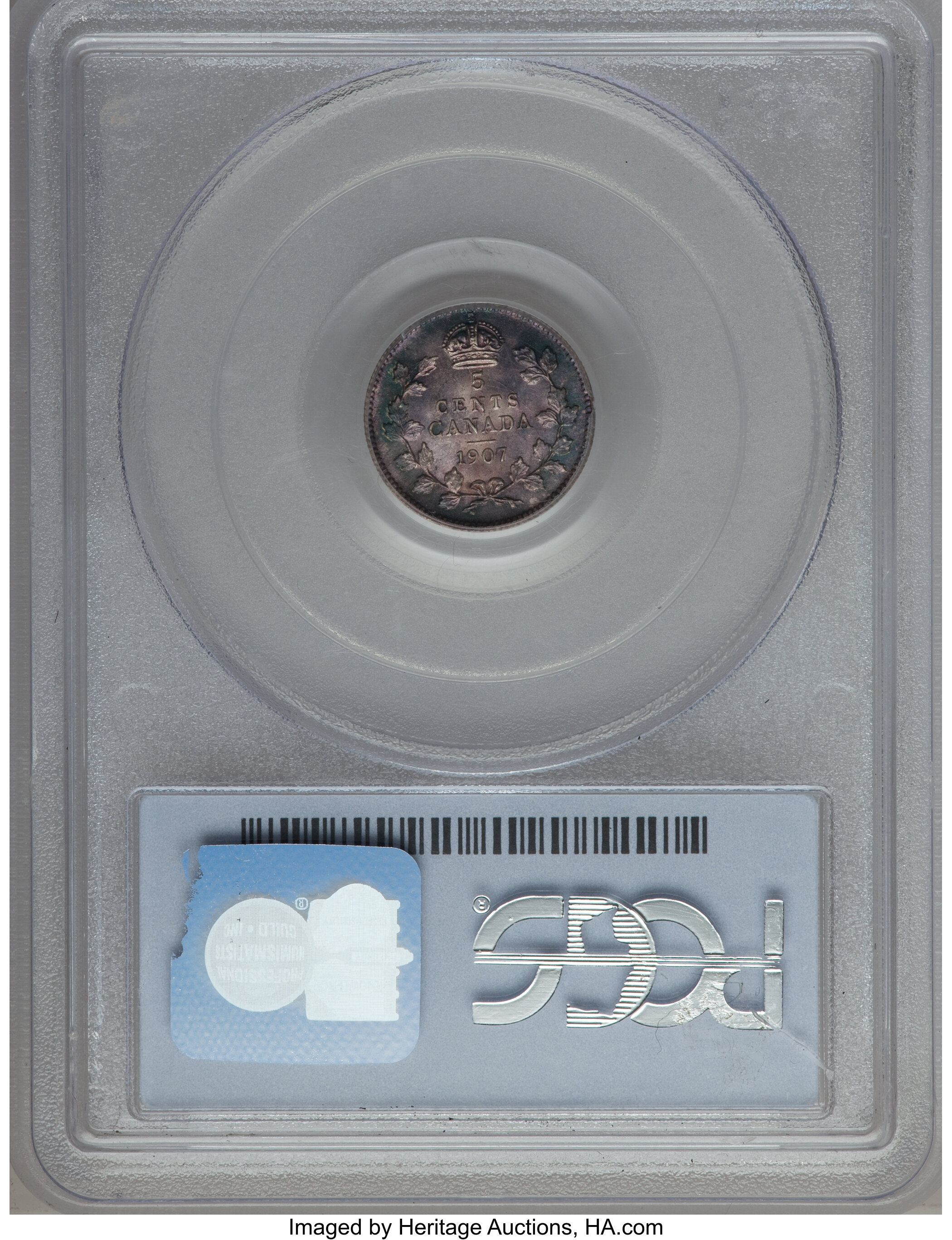 1907 5c MS65 thumbnail 16