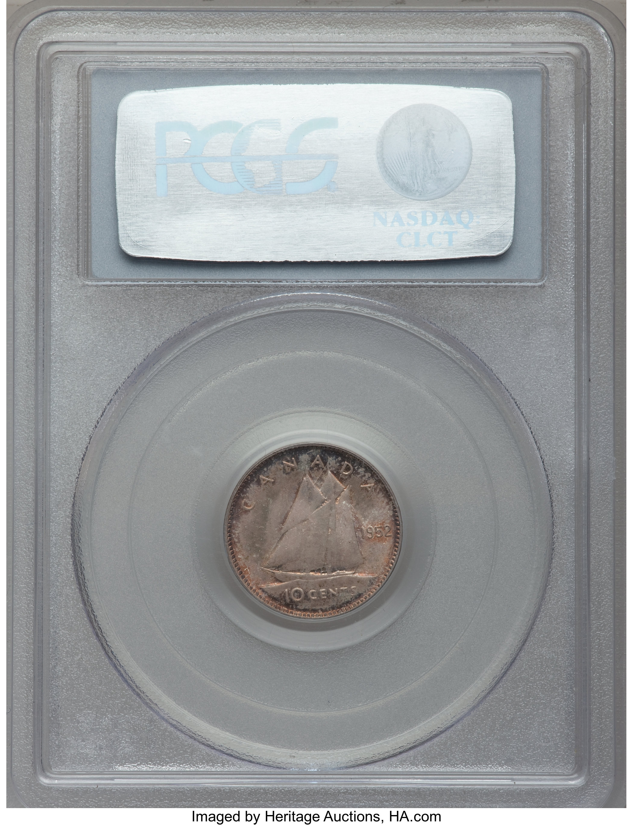 1952 10c Bluenose VF20 thumbnail 6