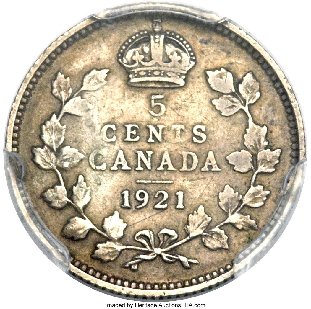 1921 5c VF35 thumbnail 8