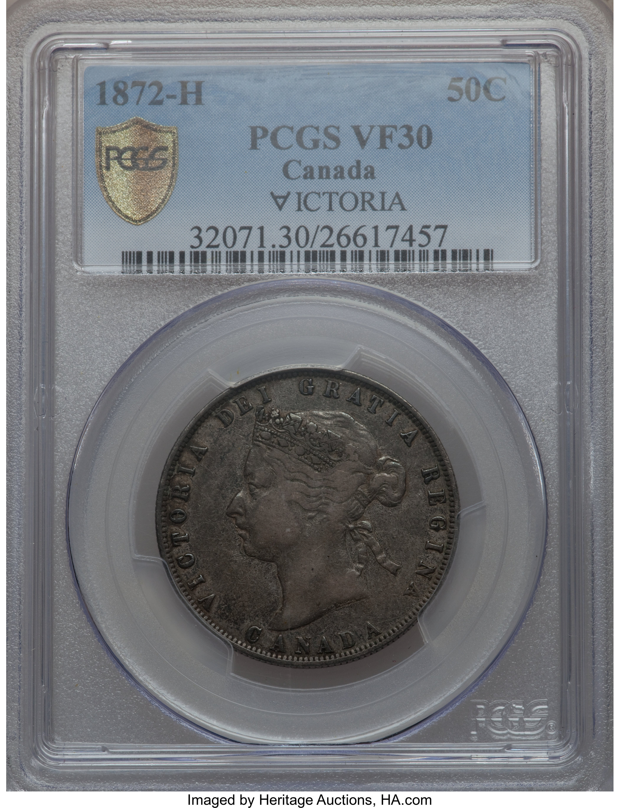 1872-H 50c A/V in Victoria VG10 thumbnail 10