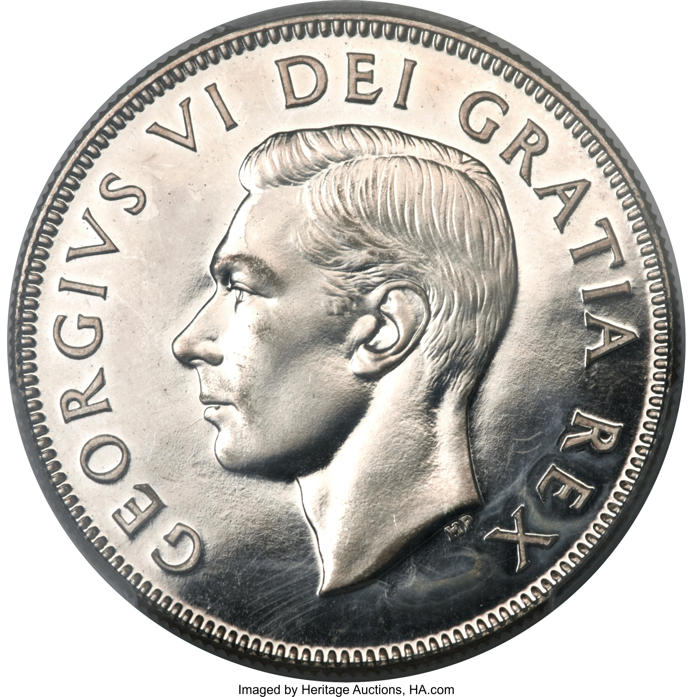 Canada: George VI Specimen 50 Cents 1948,...