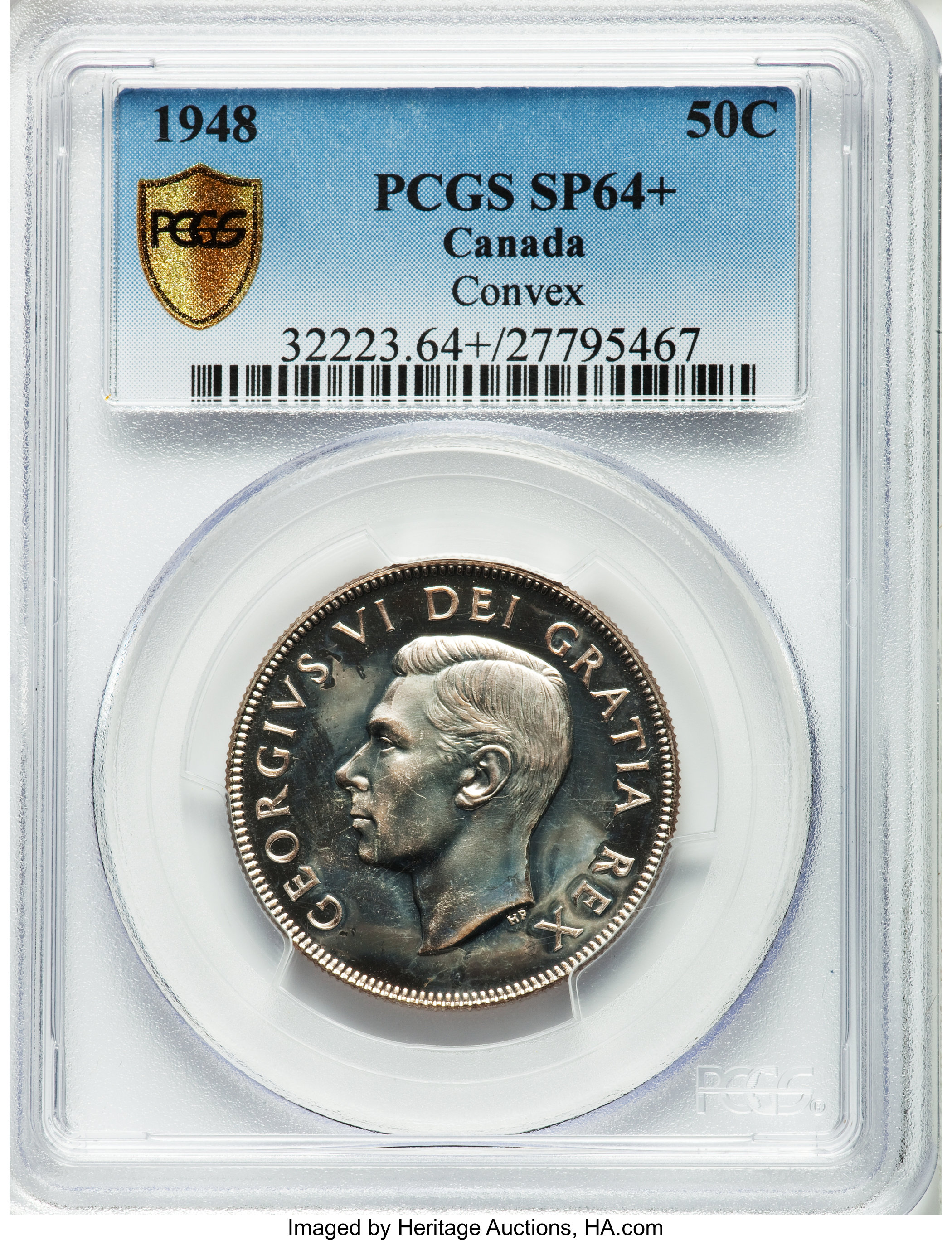 1948 50c Convex MS62 thumbnail 2