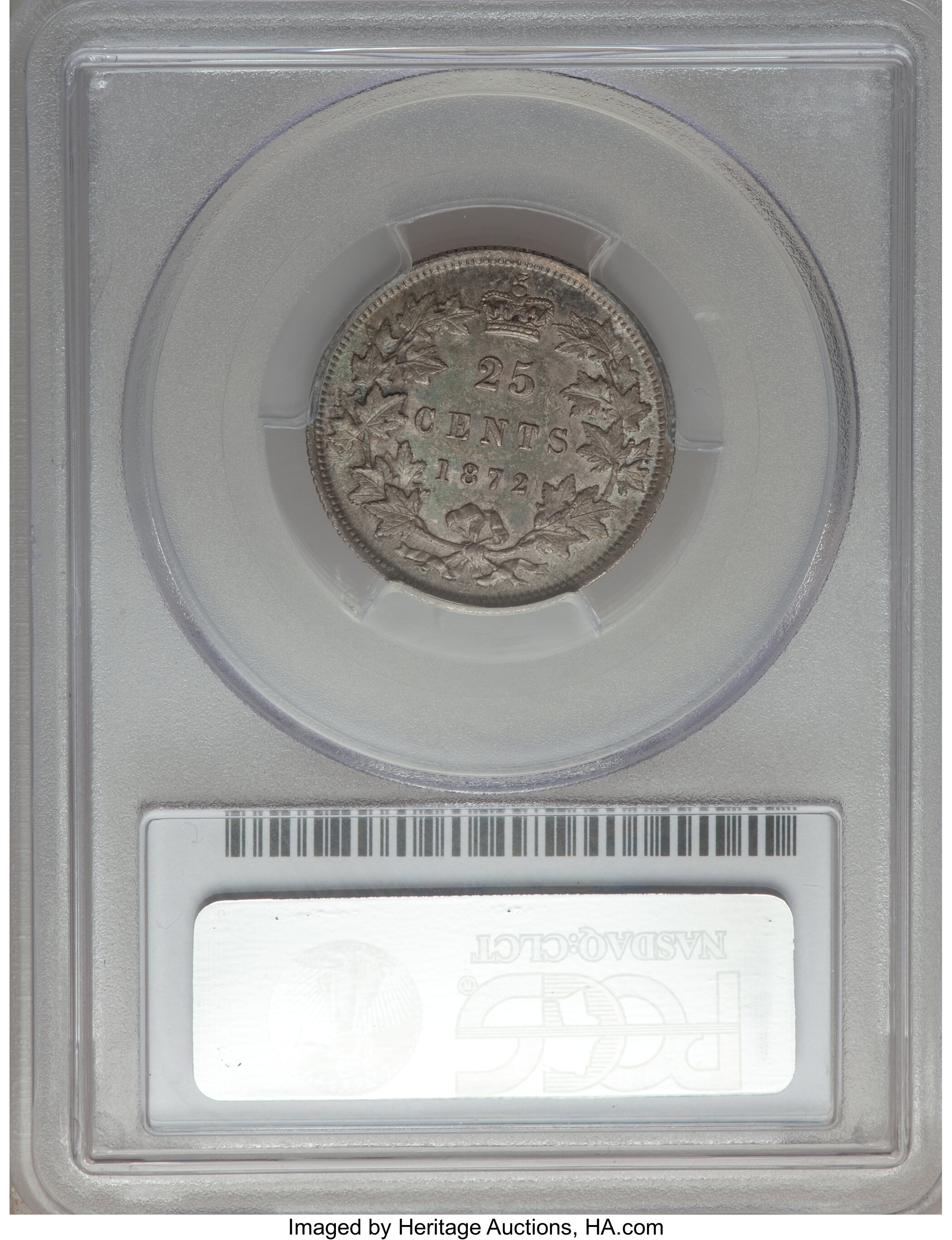 1872-H 25c Small 2 MS (KM-5) MS61 thumbnail 24