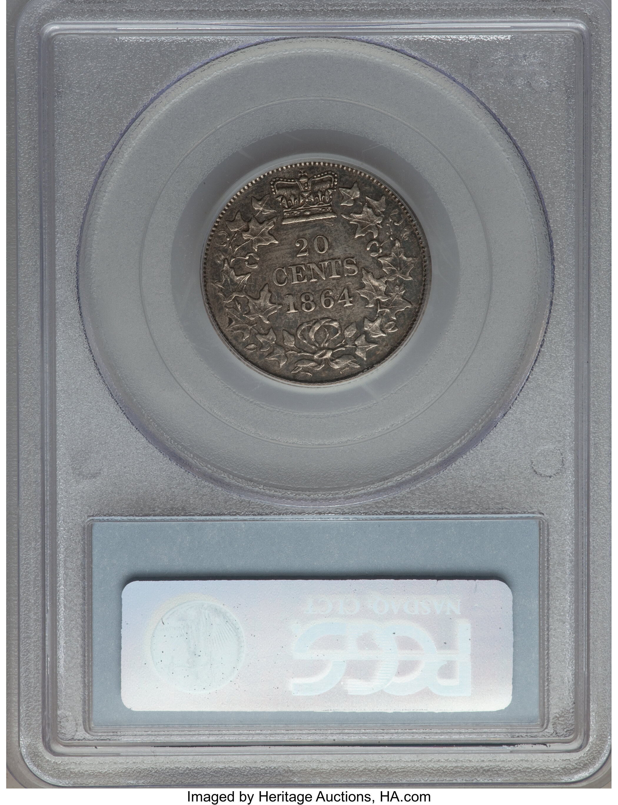 1864 20c New Brunswick VF30 thumbnail 14