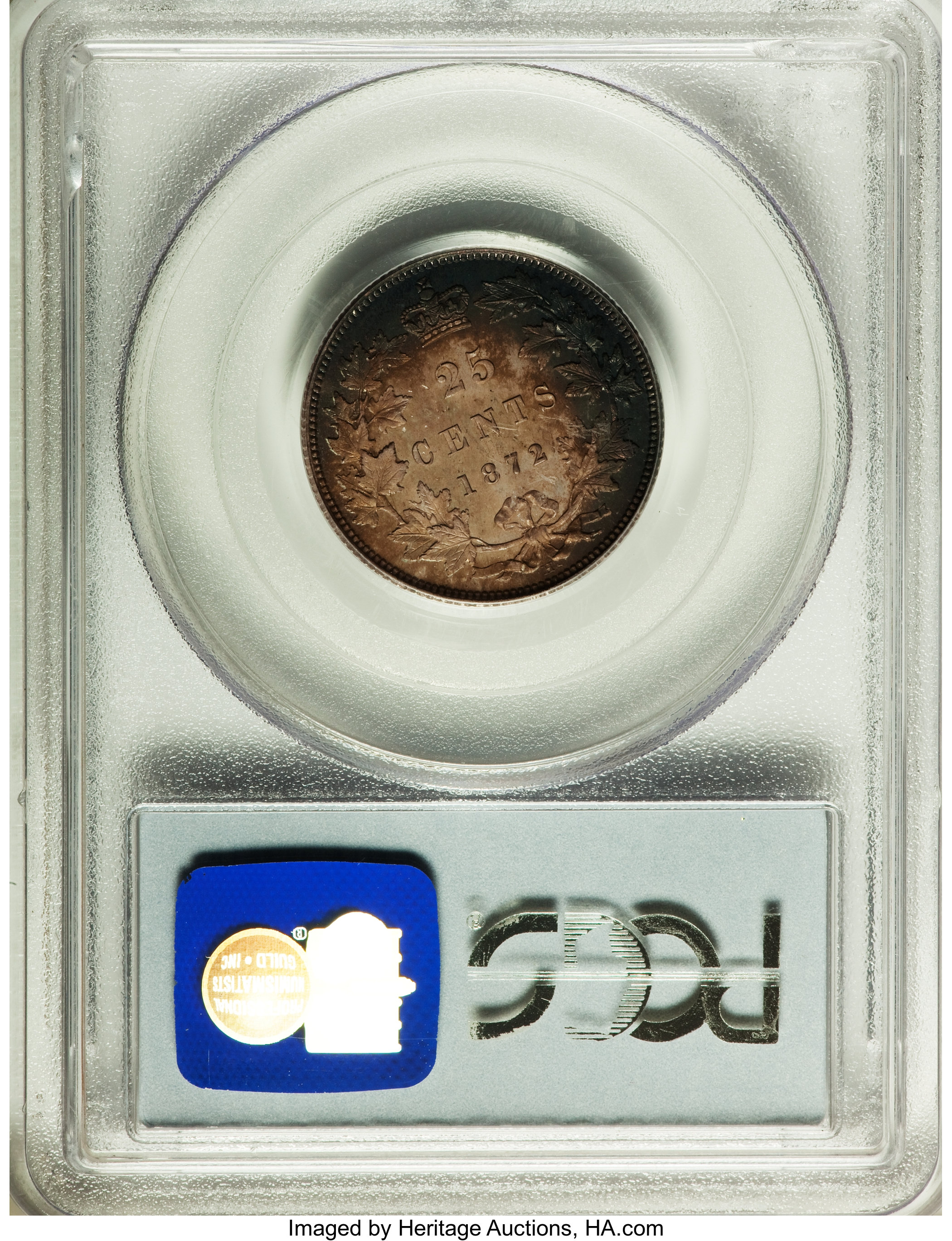 1872-H 25c MS64 thumbnail 11