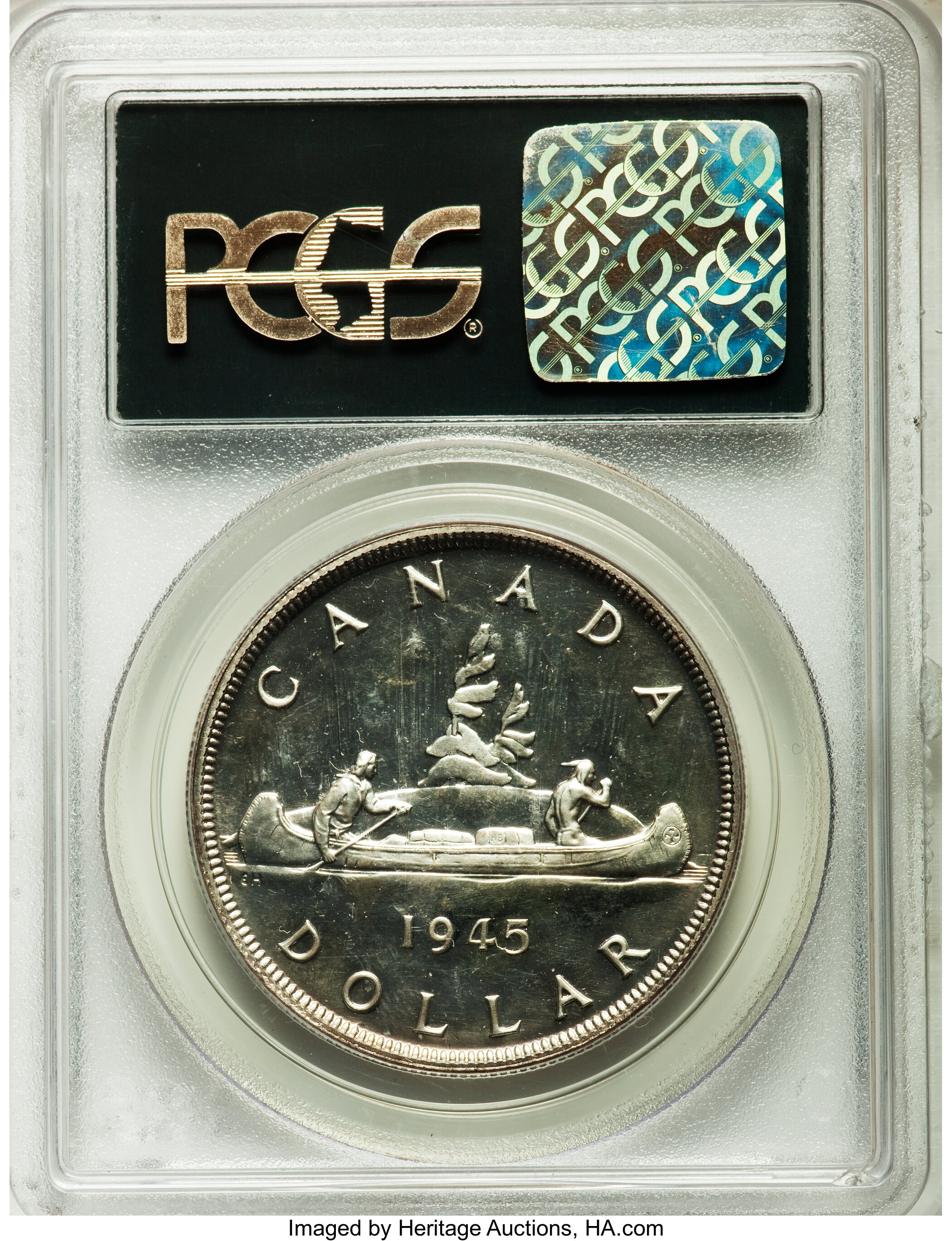 1945 S$1 MS60 thumbnail 7