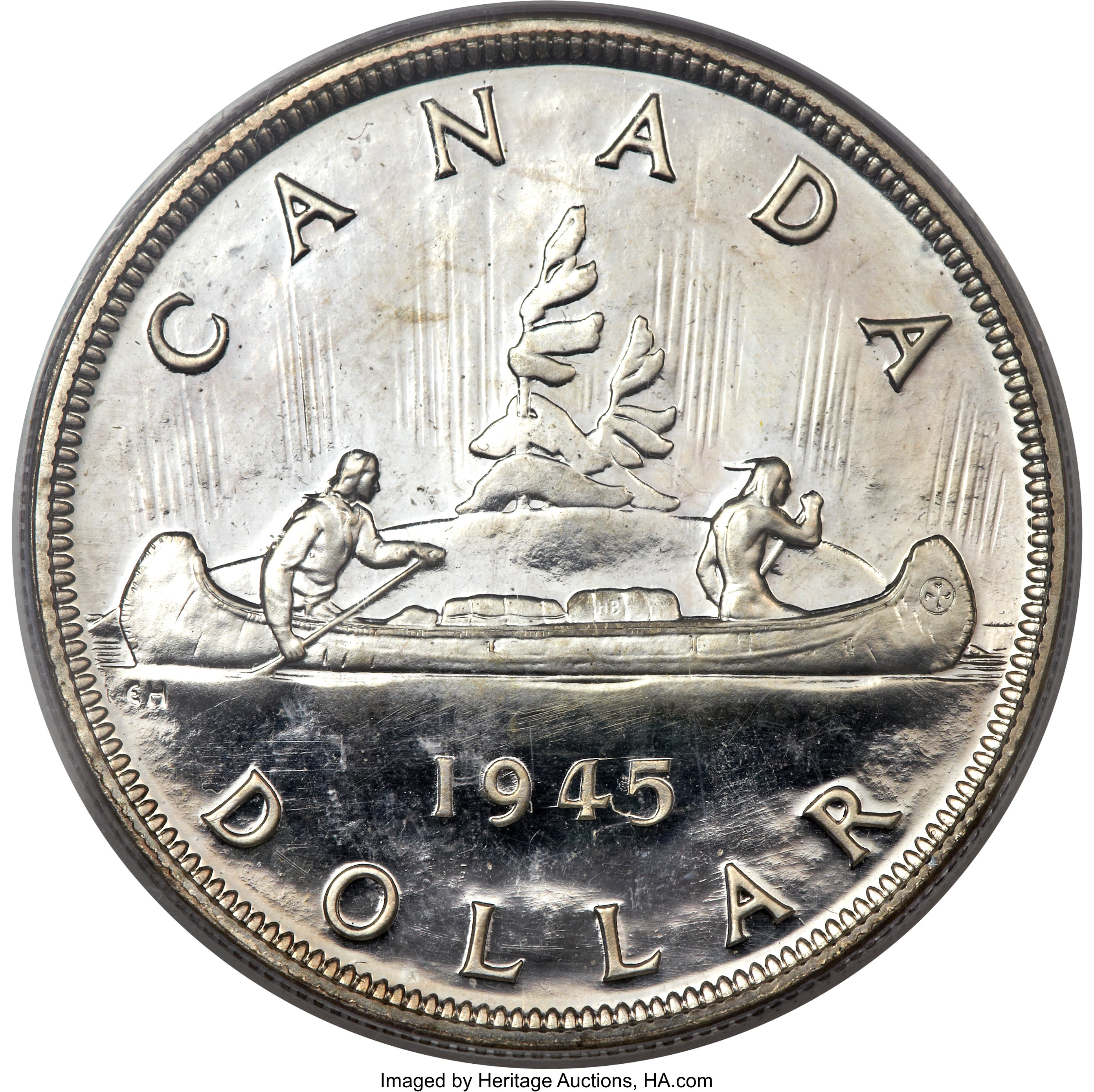 1945 S$1 MS60 thumbnail 8