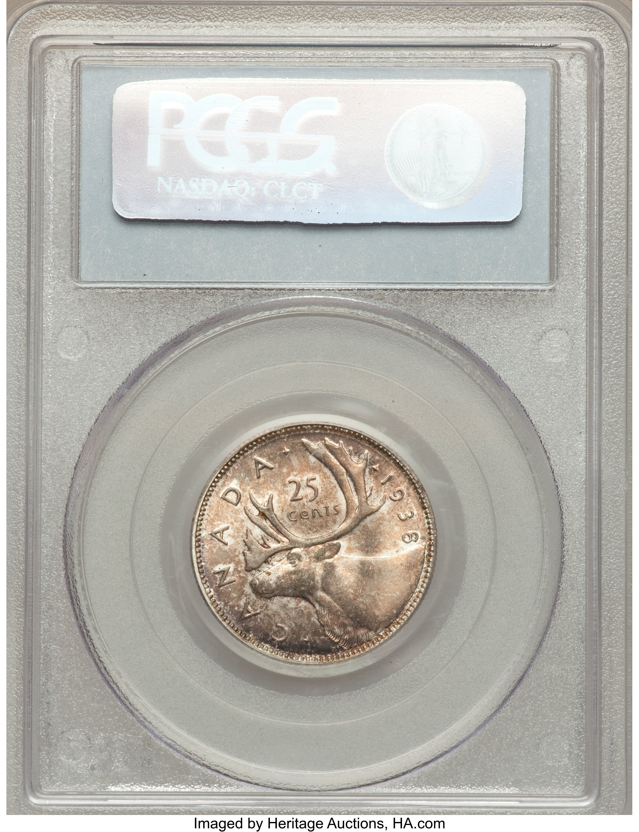 1938 25c Caribou AU50 thumbnail 8