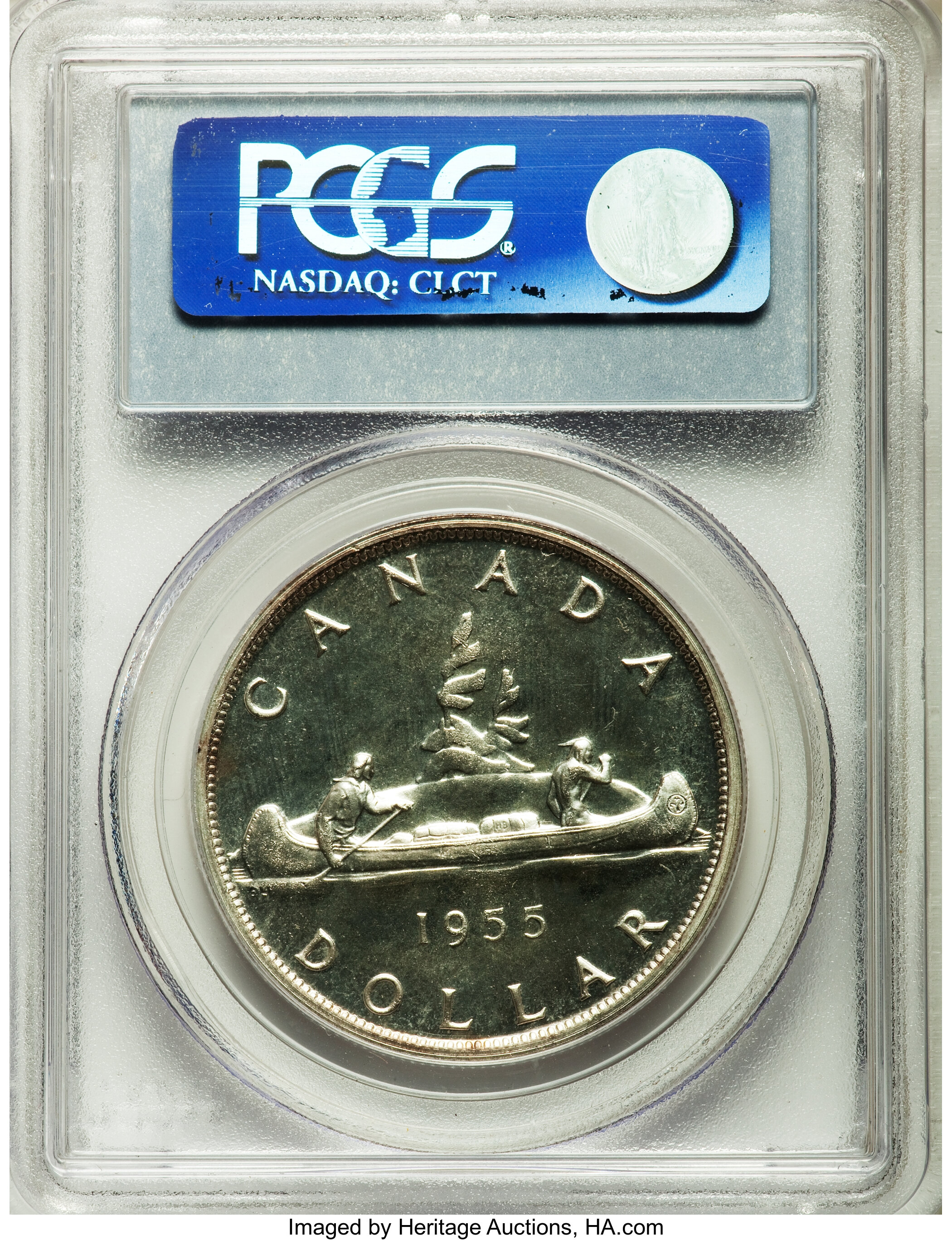 1955 S$1  PL MS64 thumbnail 16