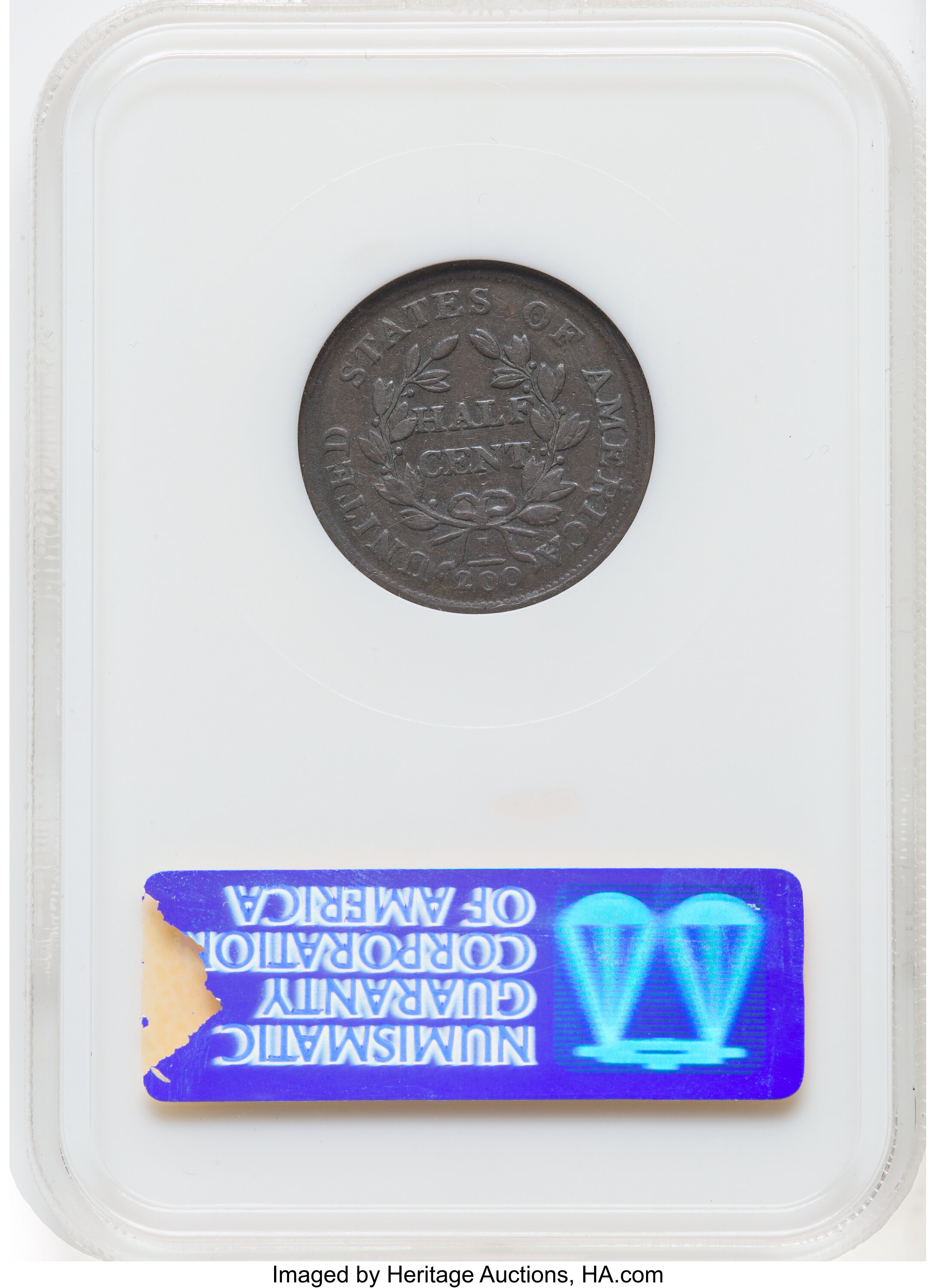 1804 1/2c Spiked Chin, C-6 MS BN AG3 BN thumbnail 15