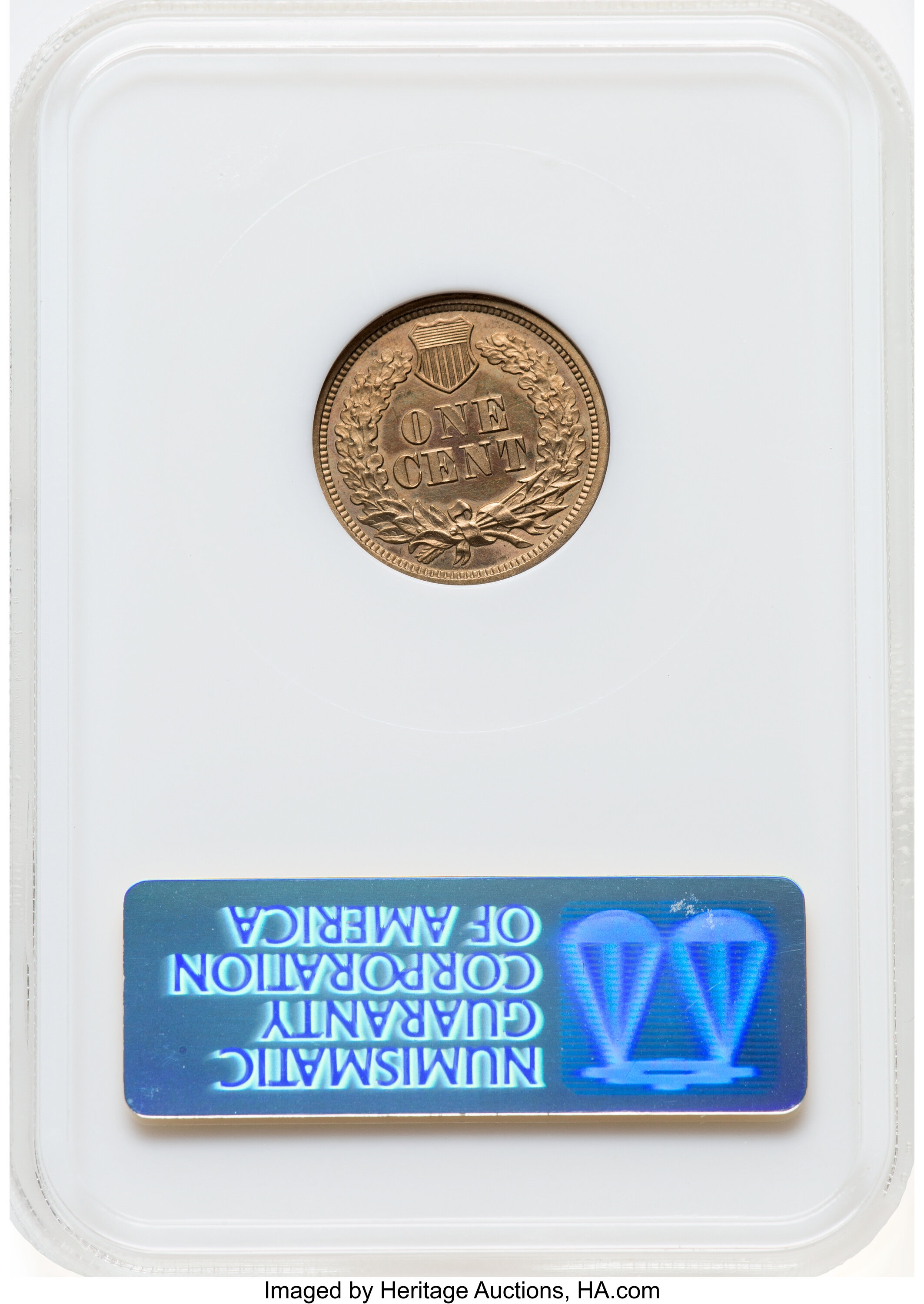 1864 1c Copper Nickel PR64 CAC thumbnail 10