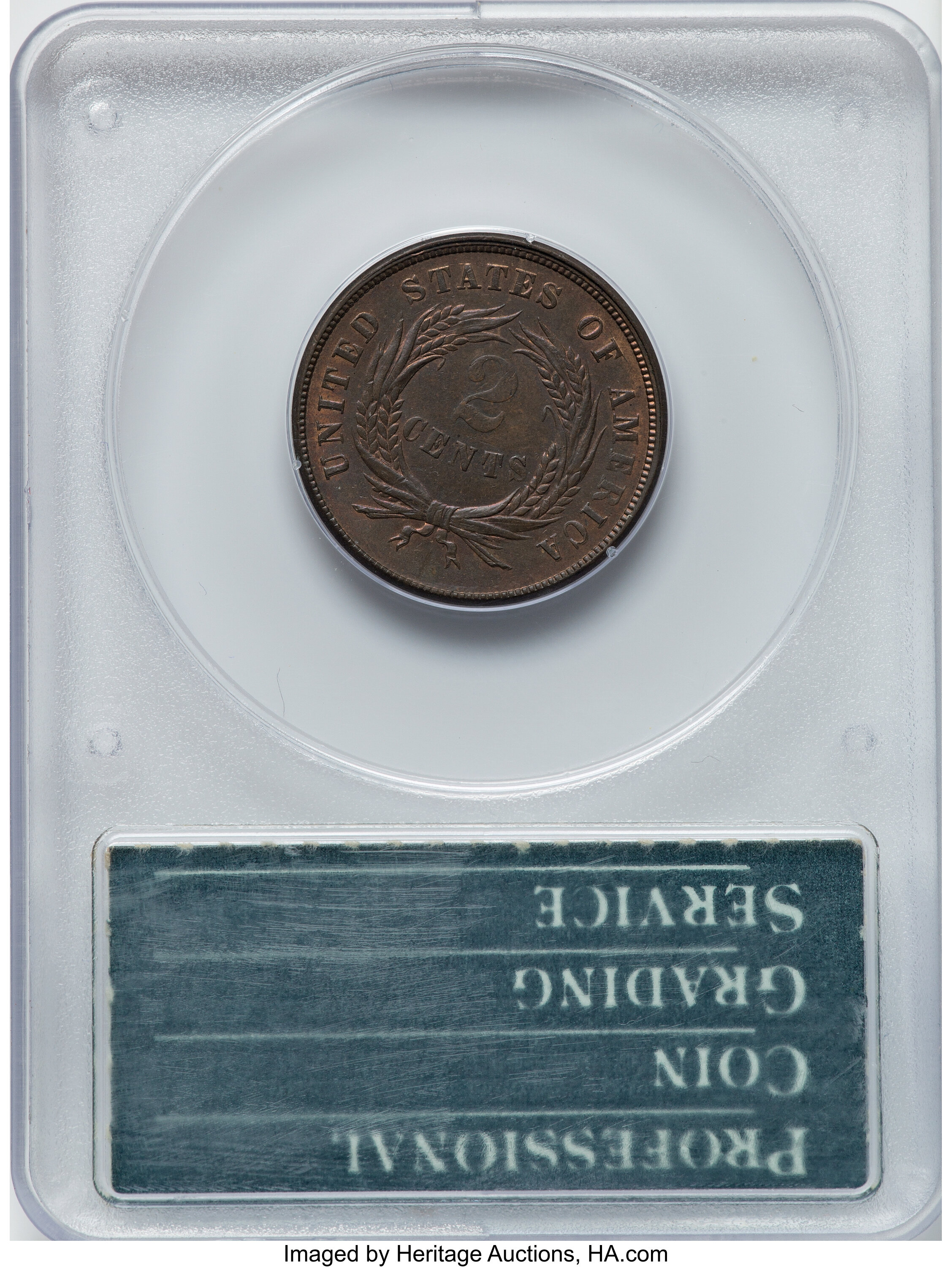 1866 2c MS RB MS61 RB CAC thumbnail 11