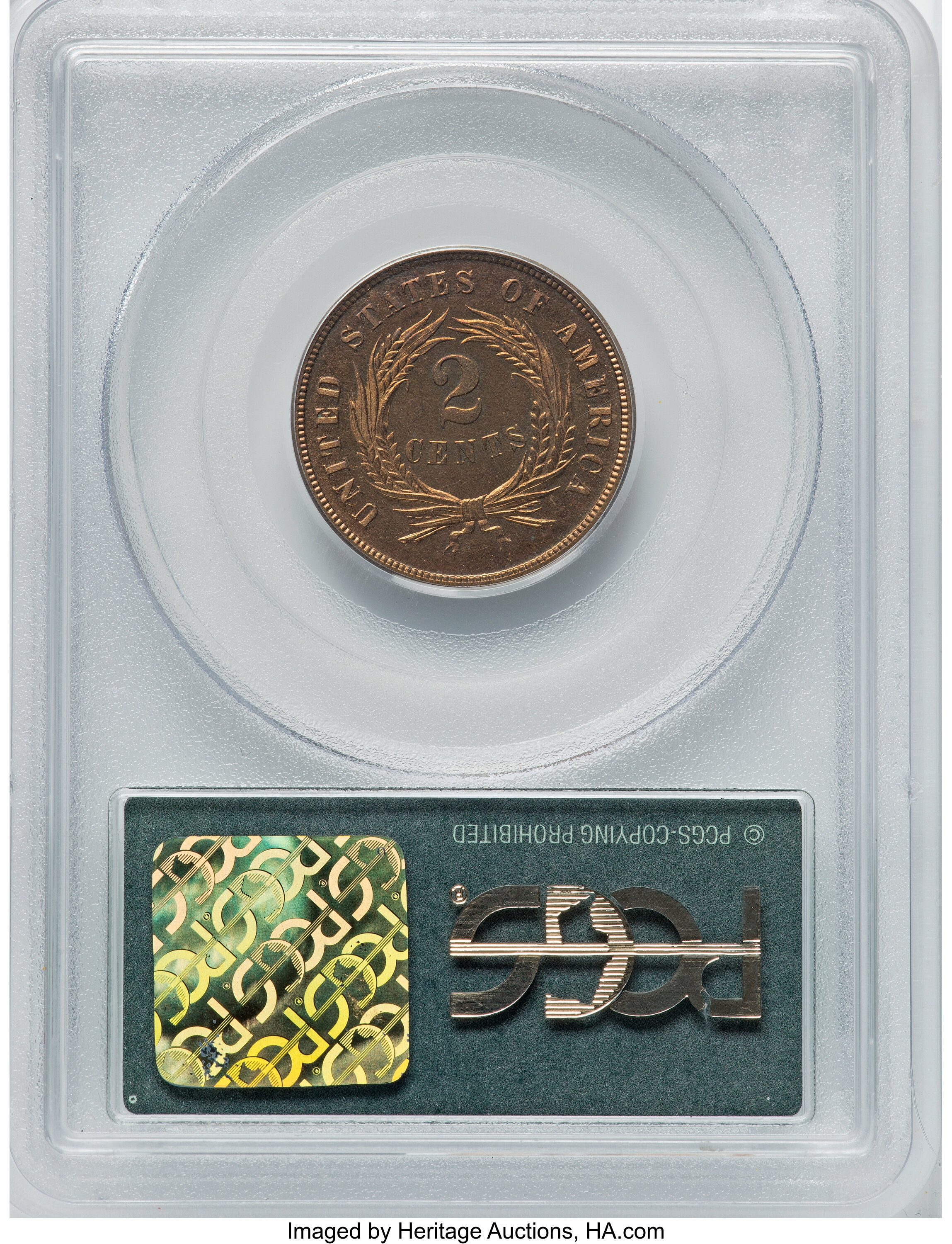 1871 2c PR RD PR63 RD thumbnail 3