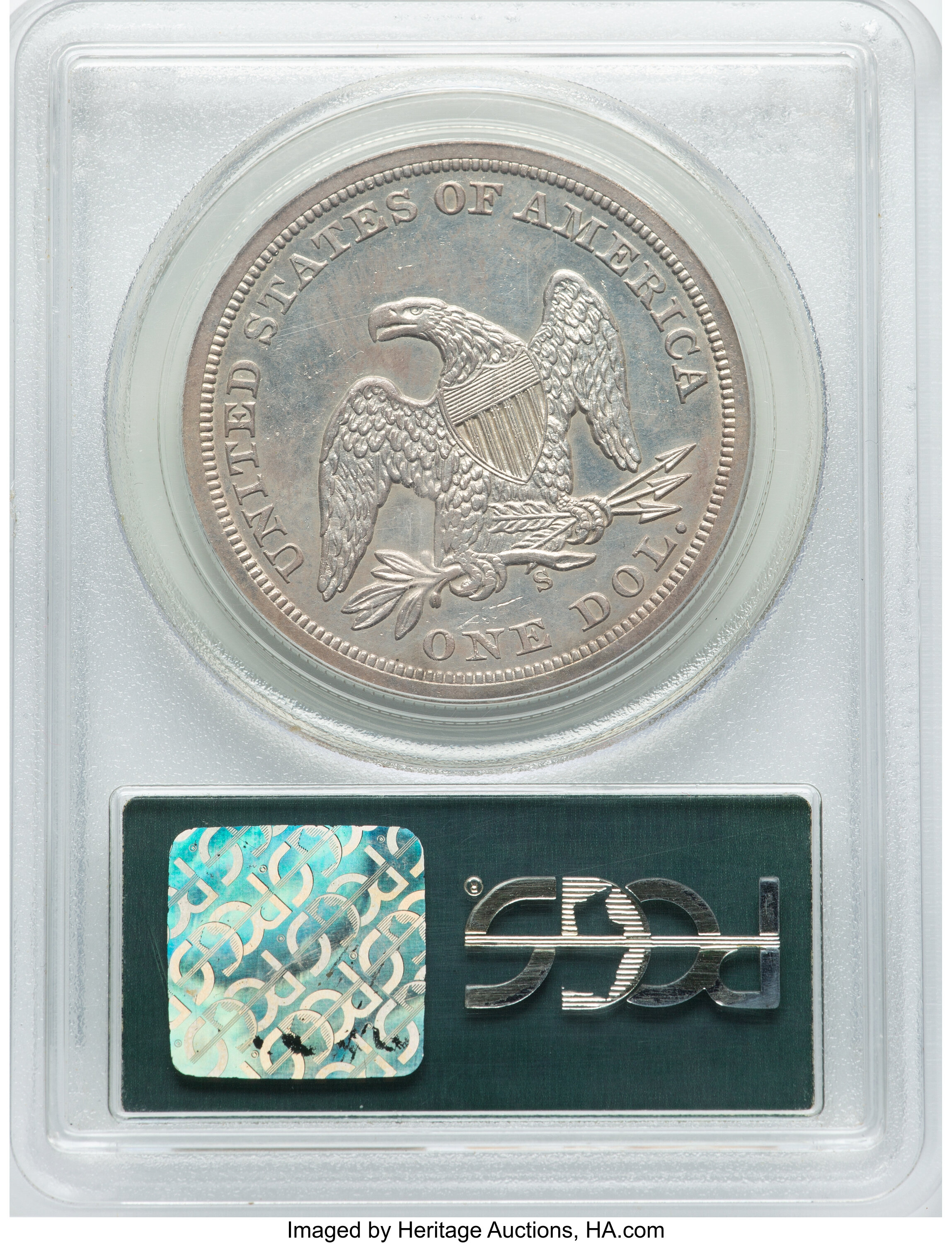 1859-S $1 AU55 thumbnail 9