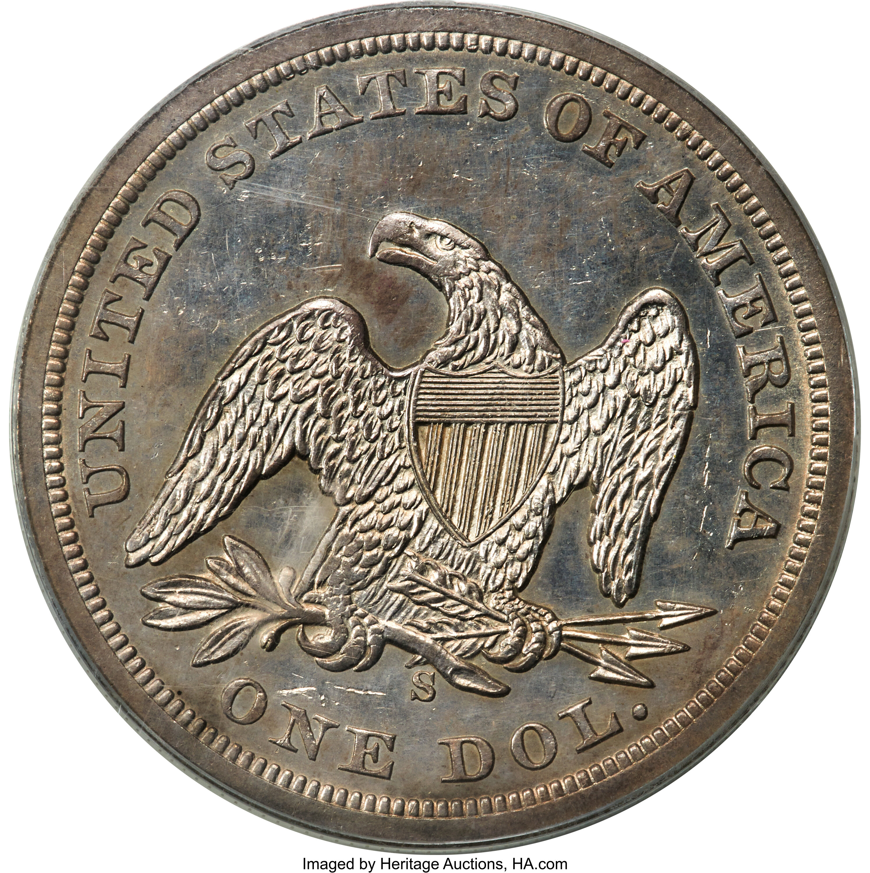 1859-S $1 AU55 thumbnail 10