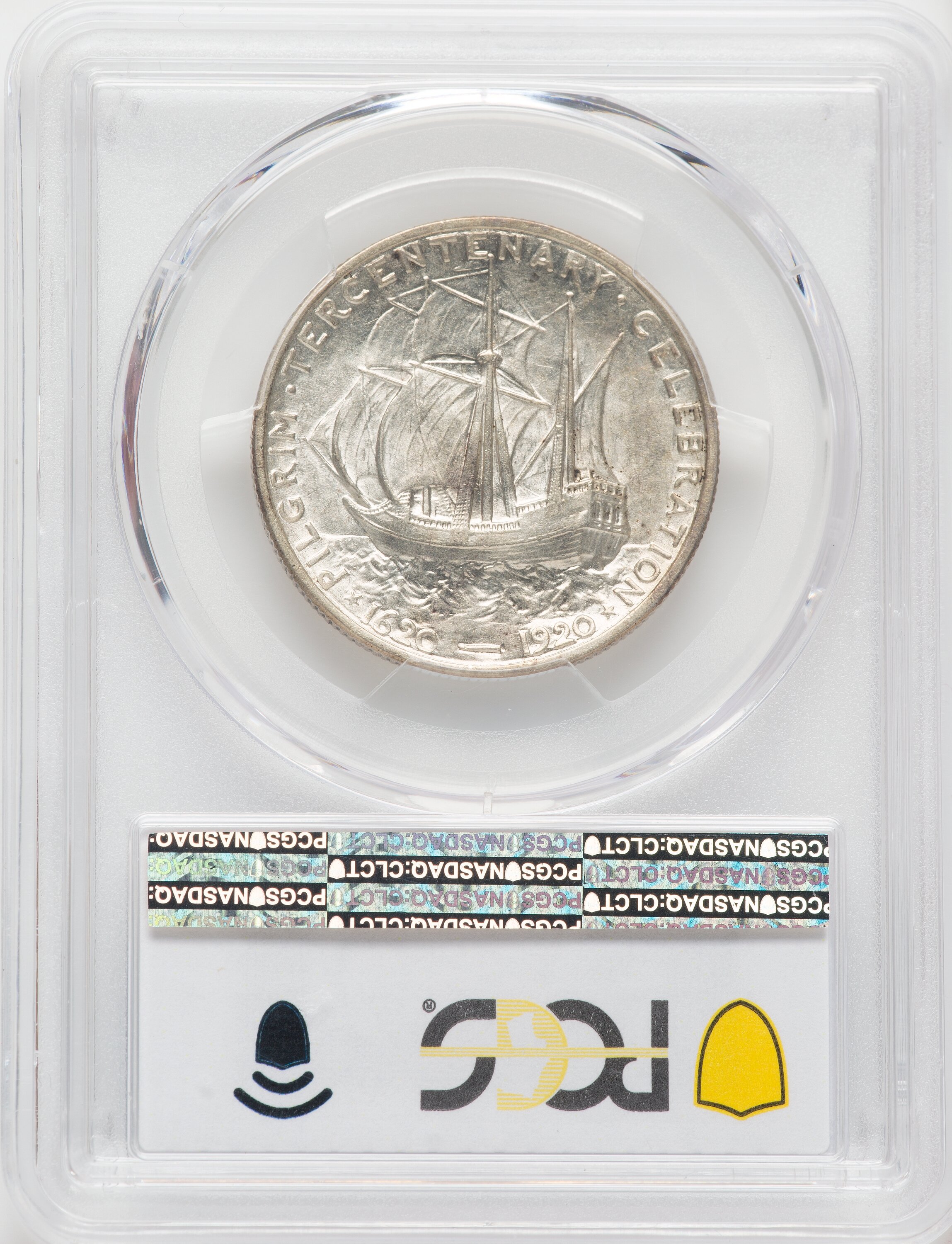 1920 50c Pilgrim VF35 CAC thumbnail 18