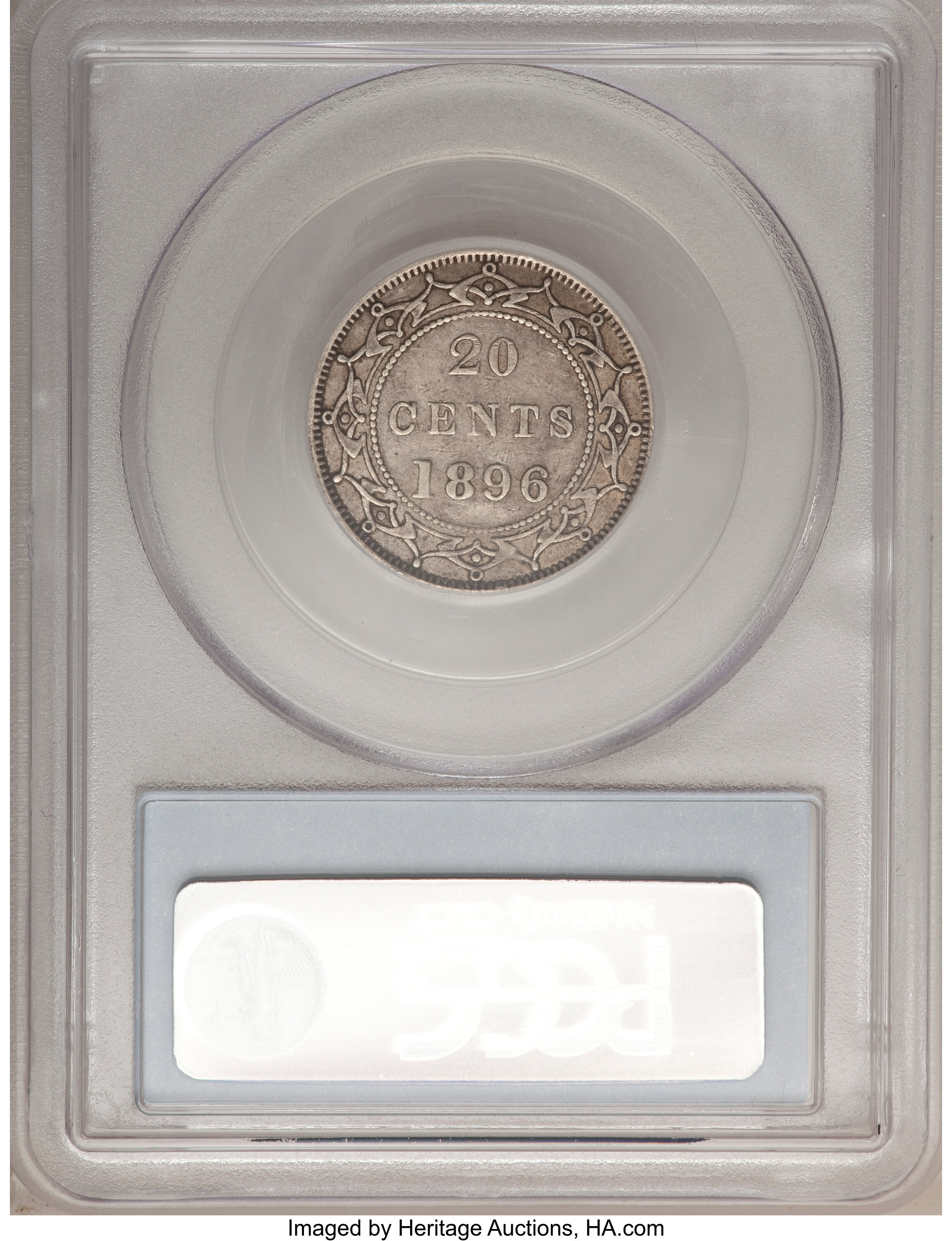 1896 20c Newfoundland, Large 96 VG10 thumbnail 5