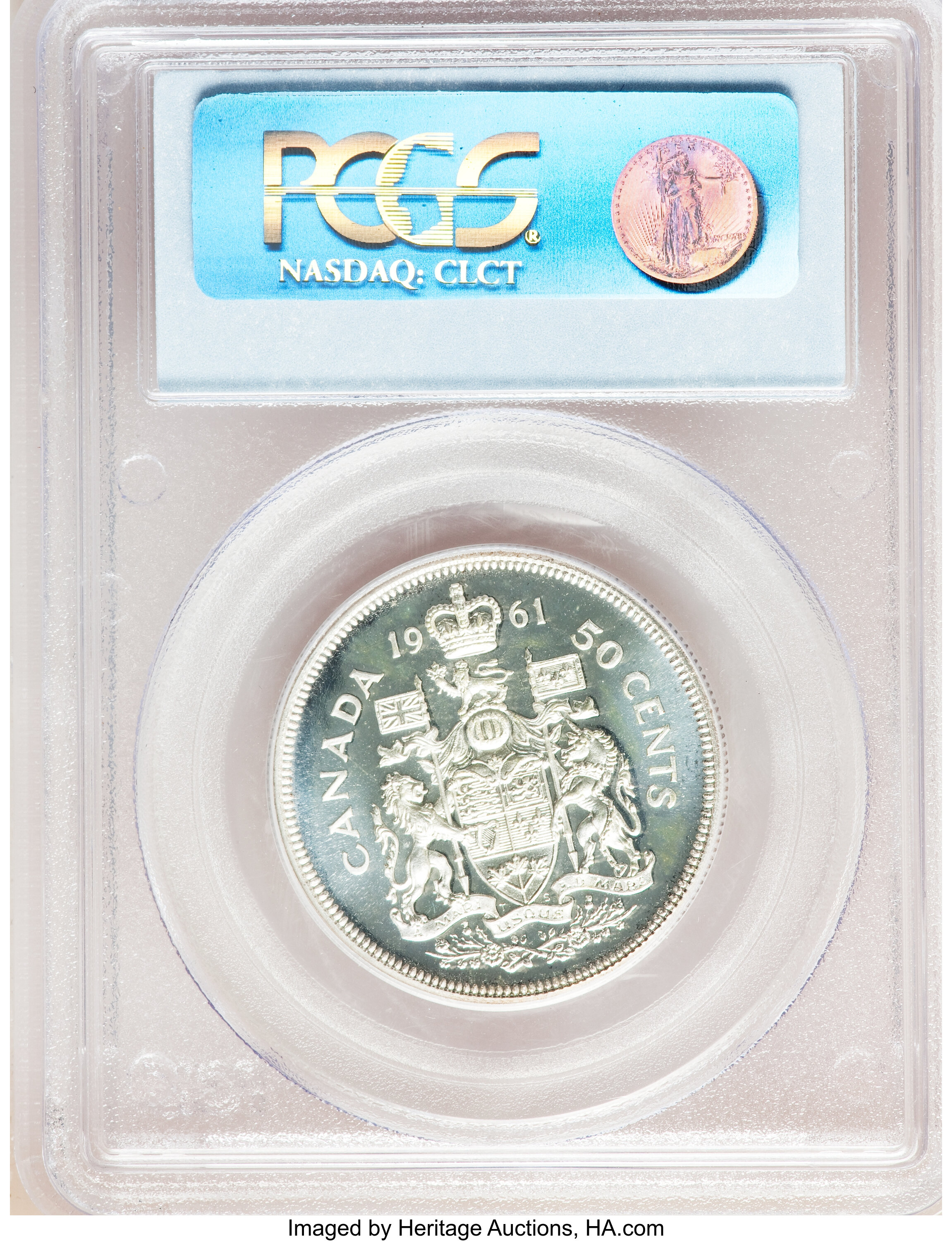 1961 50c PL MS67 thumbnail 6
