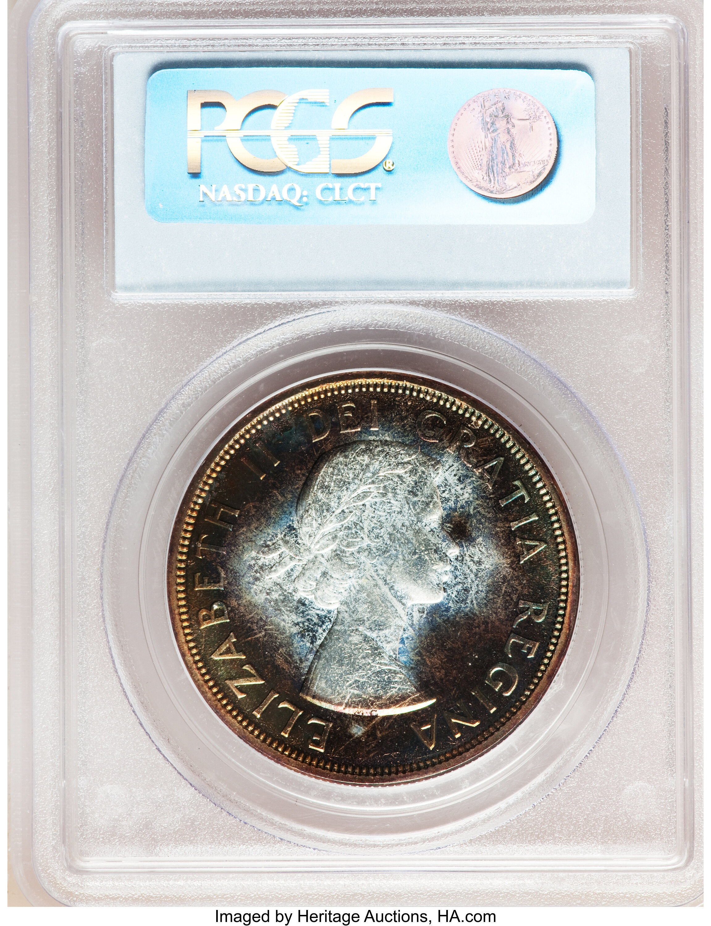1964 S$1  Confederation PL MS67 thumbnail 8