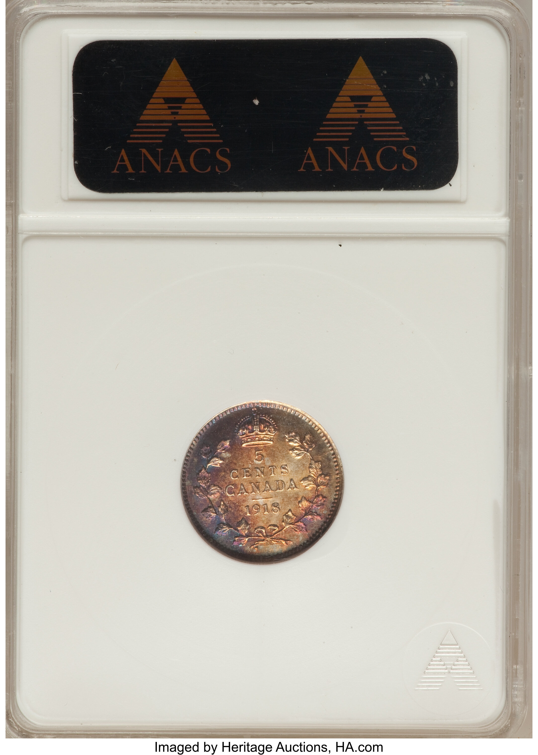 George V 5c Silver, 1911-1921 [Type] VF35 thumbnail 22