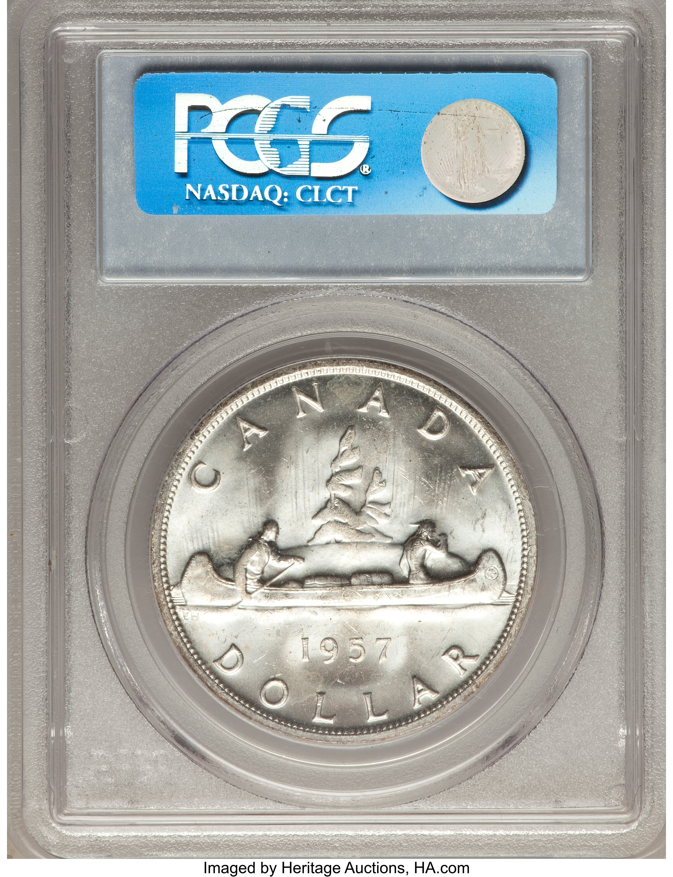 1957 S$1 VG10 thumbnail 2