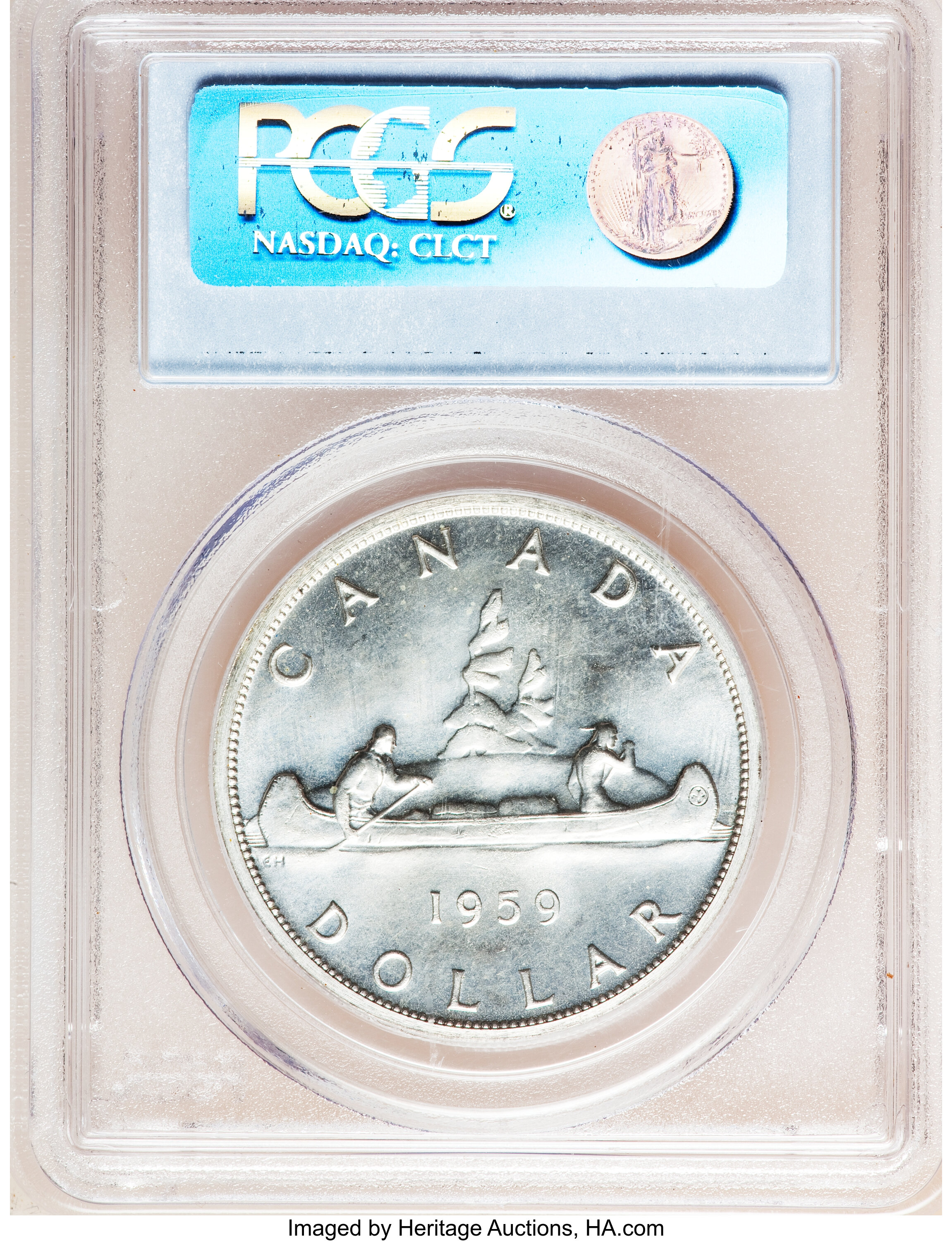 1959 S$1  PL MS64 thumbnail 11