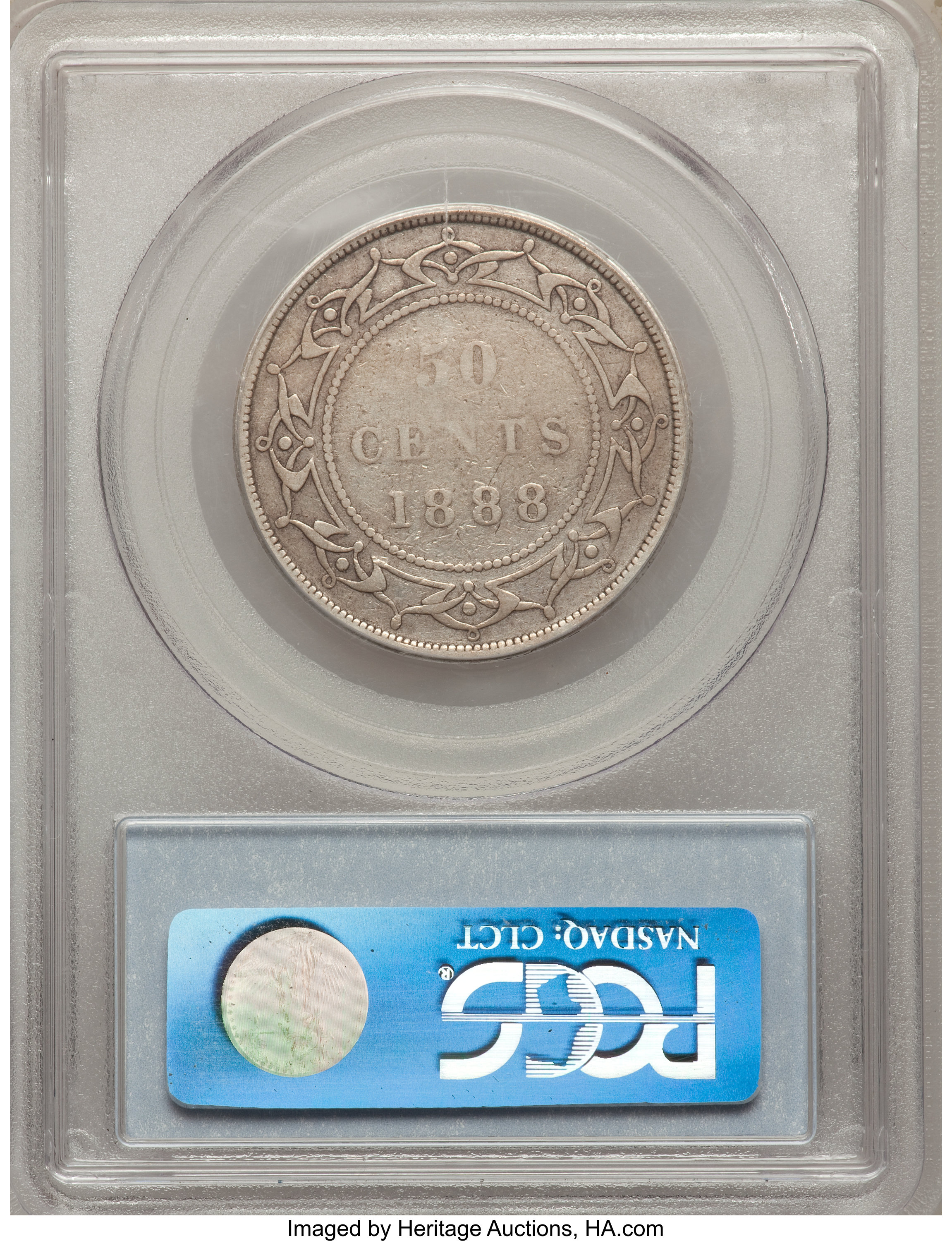 1888 50c Newfoundland VG10 thumbnail 2