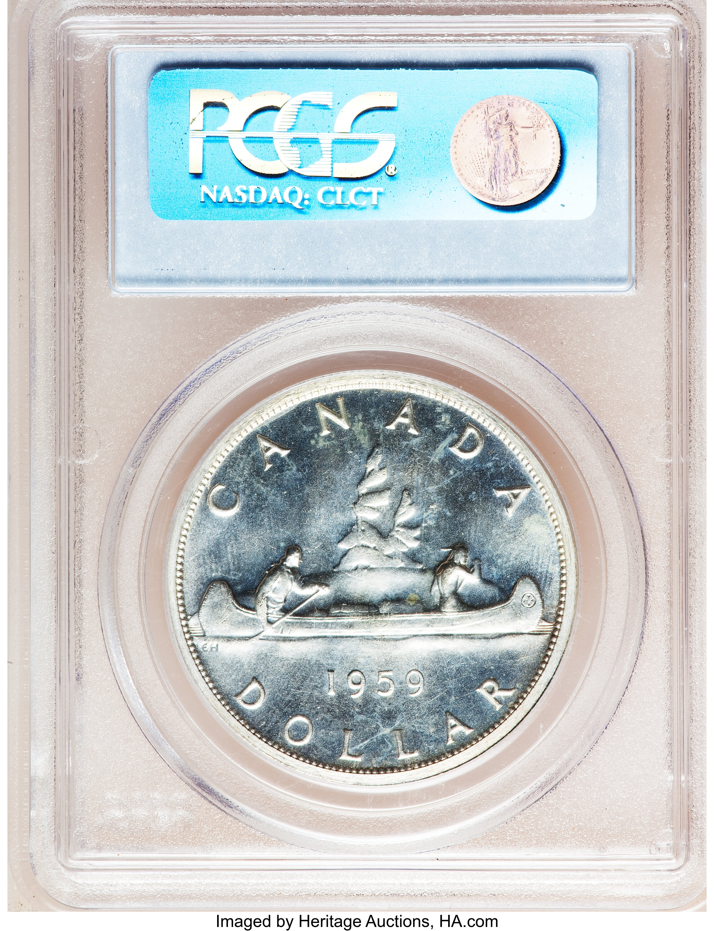 1959 S$1  PL MS64 thumbnail 9