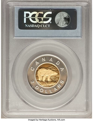image for: Canada: Elizabeth II 2 Dollars 2000 Bear,...