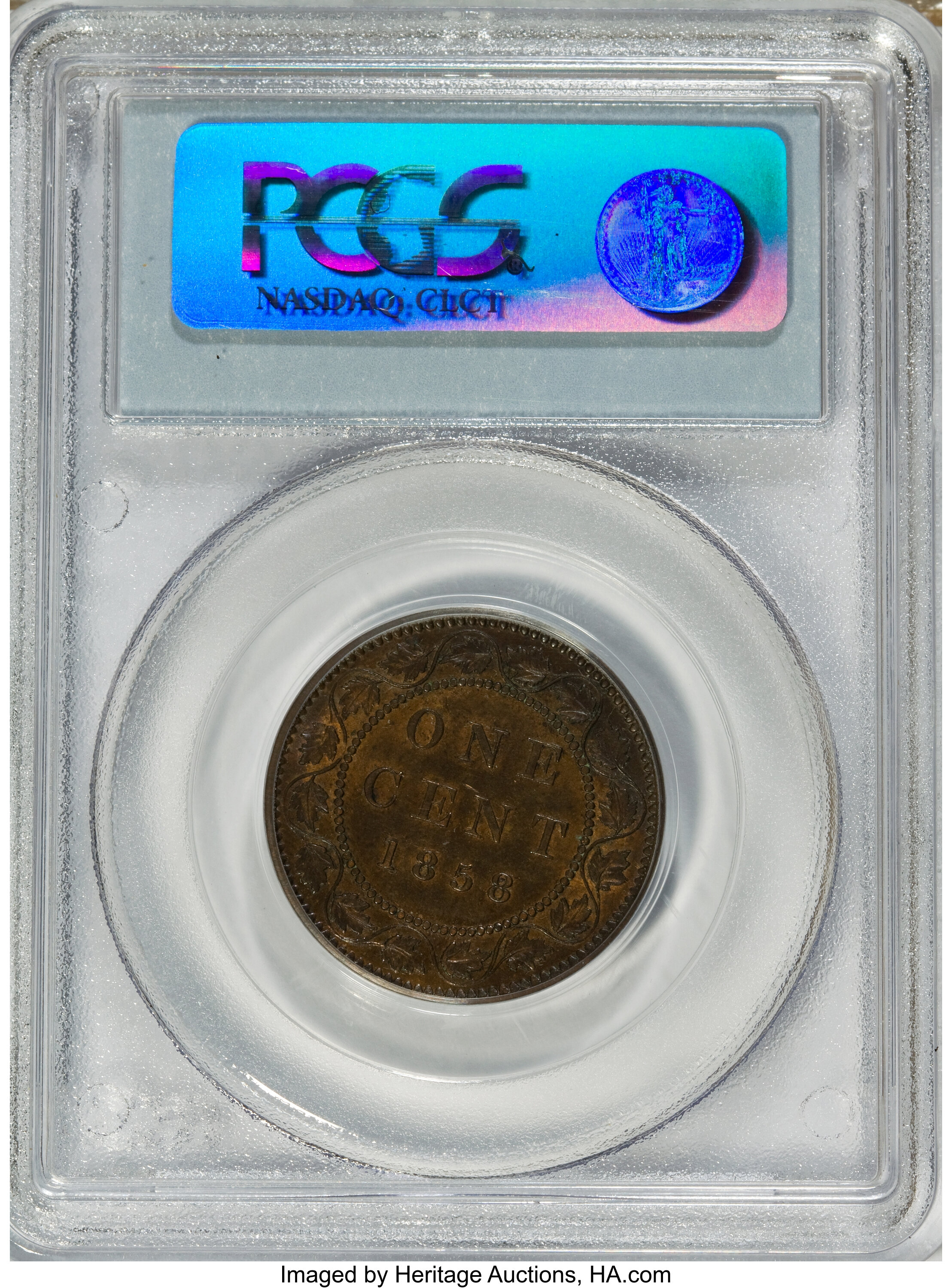 1858 1c Province of Canada, Broken Vine MS BN VF25 BN thumbnail 20