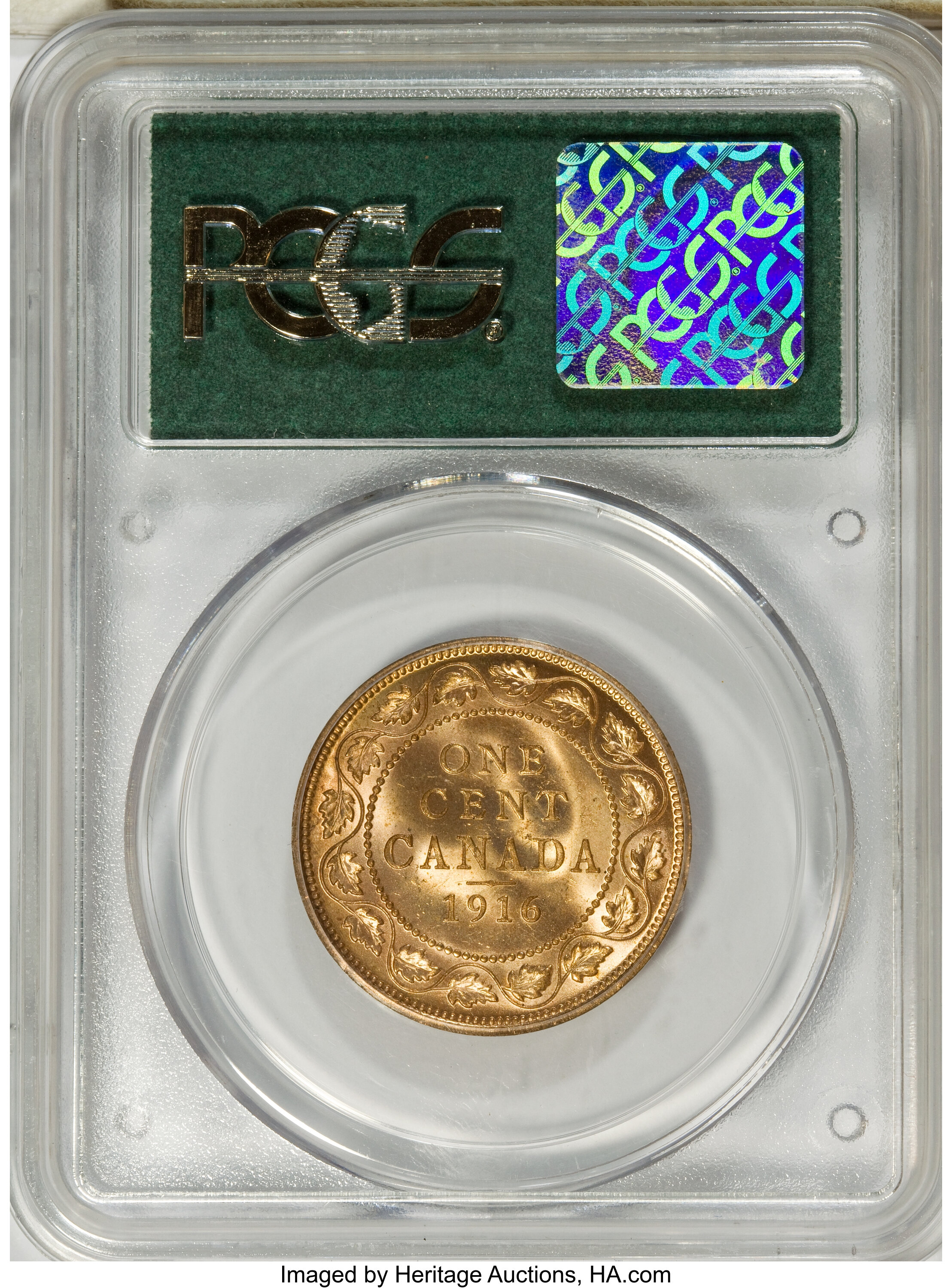 1916 1c MS RD MS65 RD thumbnail 17