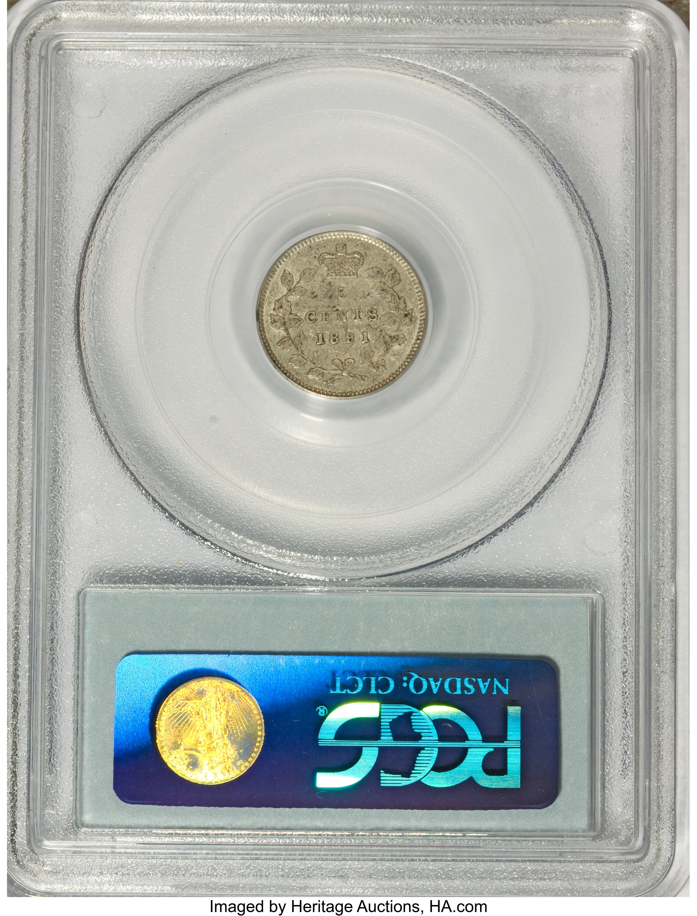 1891 5c AU55 thumbnail 6