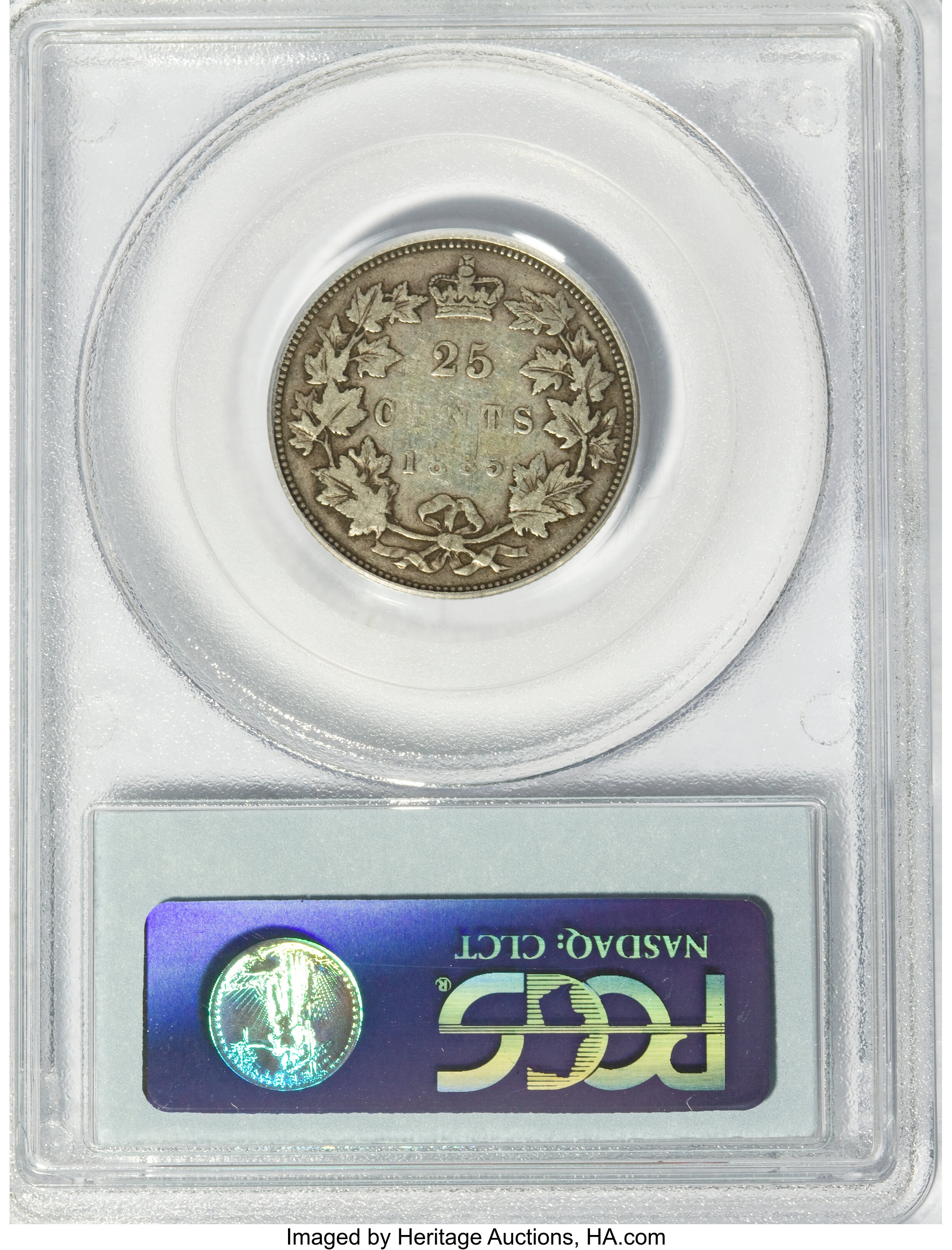 1885 25c Curved Top 5 MS62 thumbnail 16