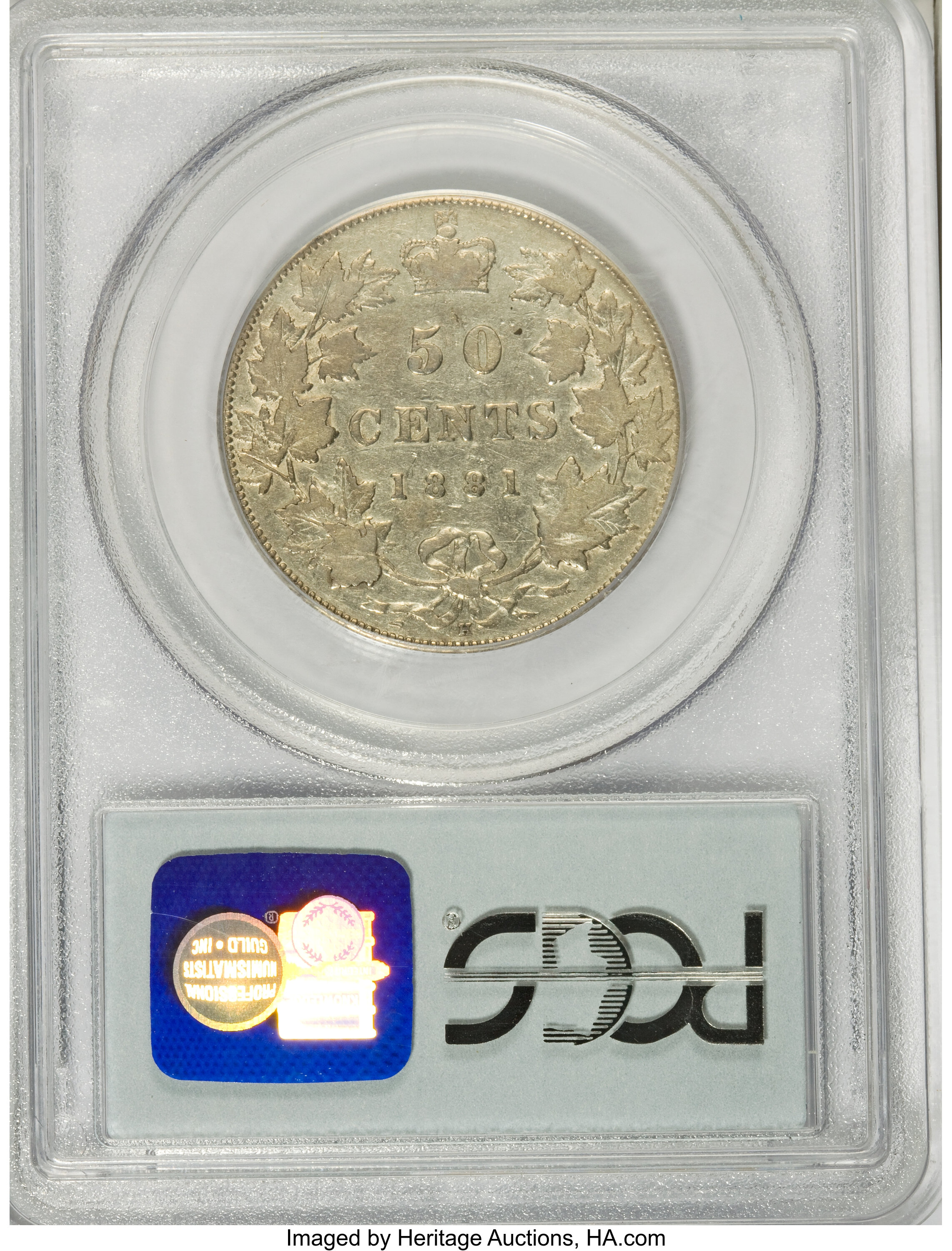 1881-H 50c VG10 thumbnail 2