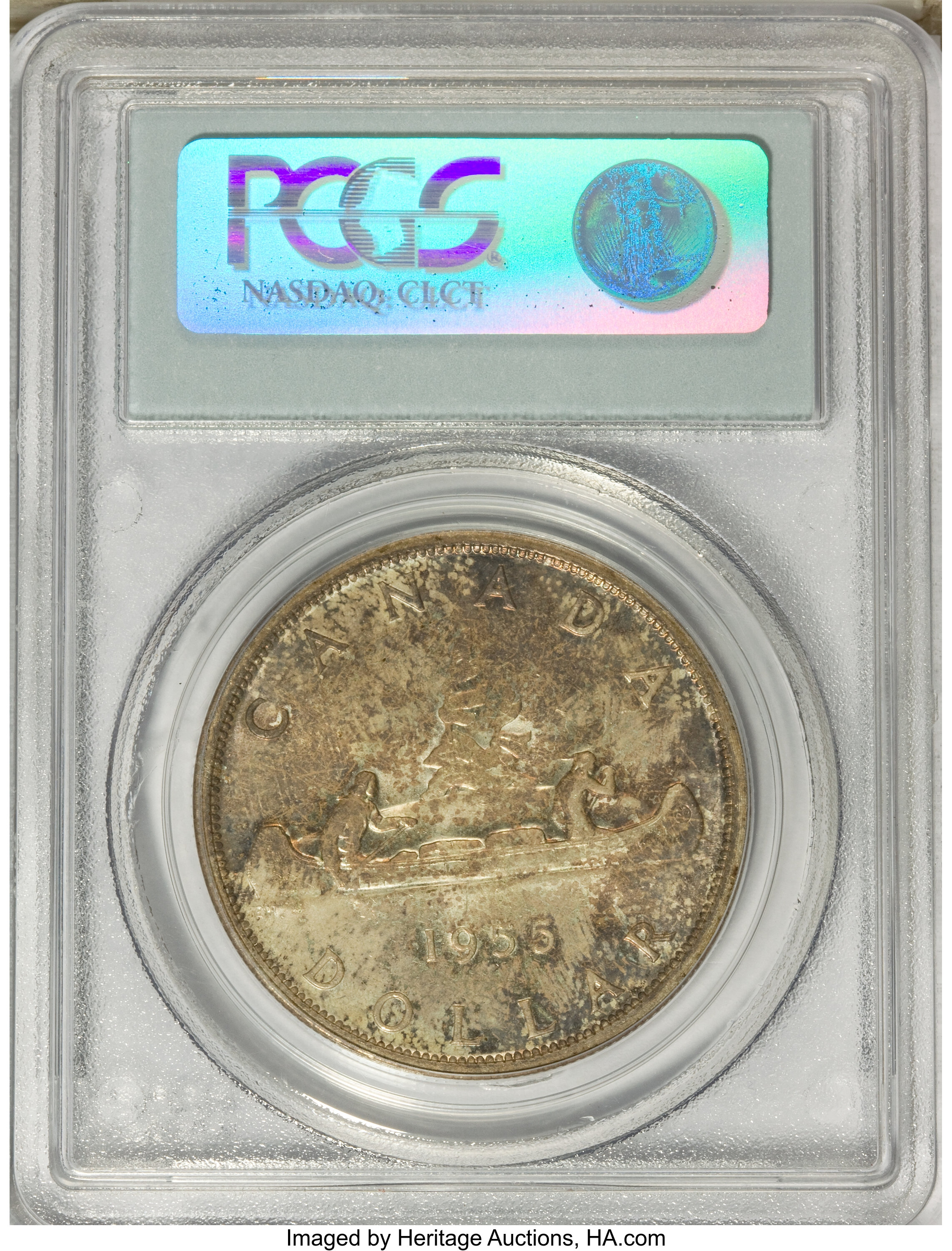 1955 S$1 VF35 thumbnail 4