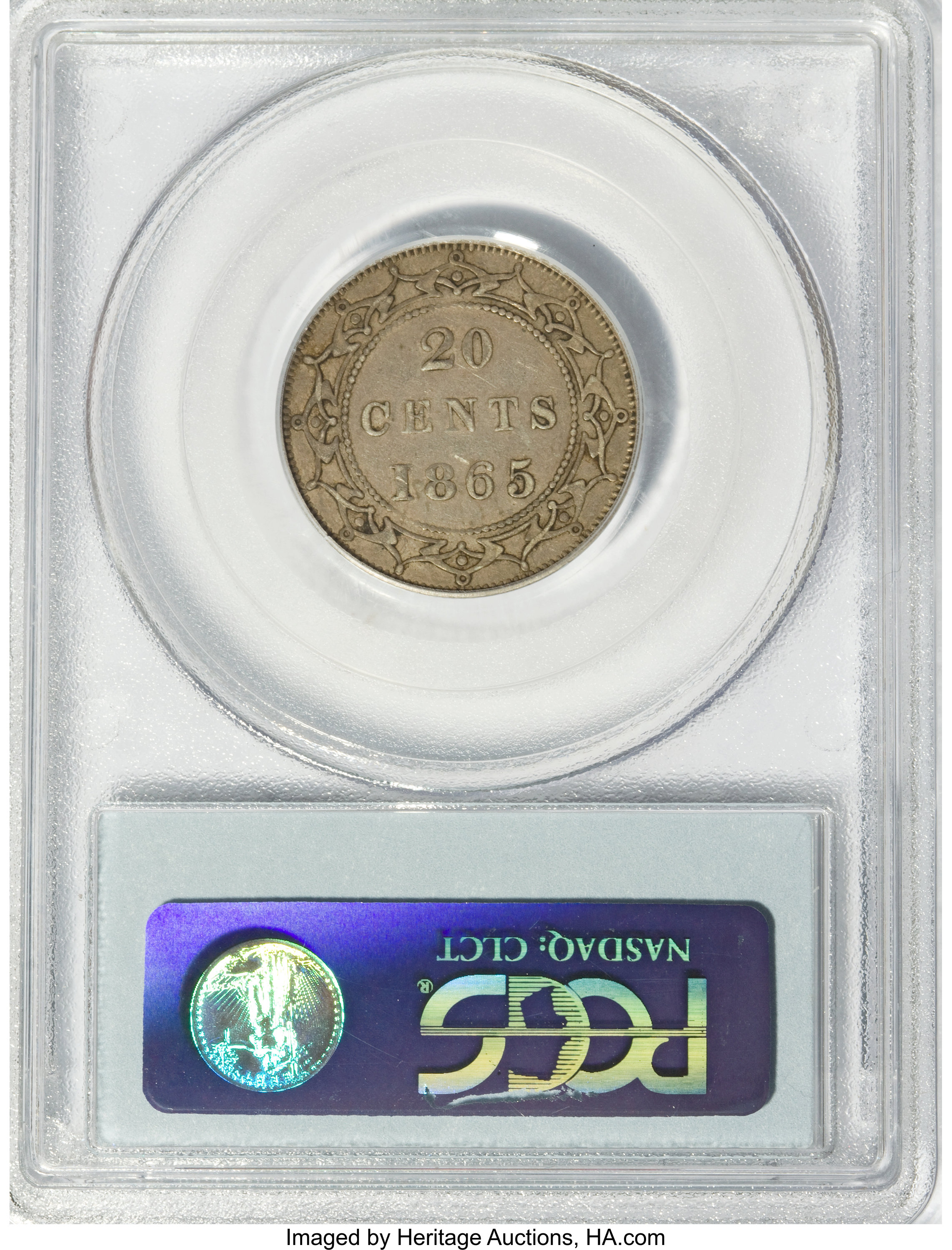 1865 20c Newfoundland F15 thumbnail 7