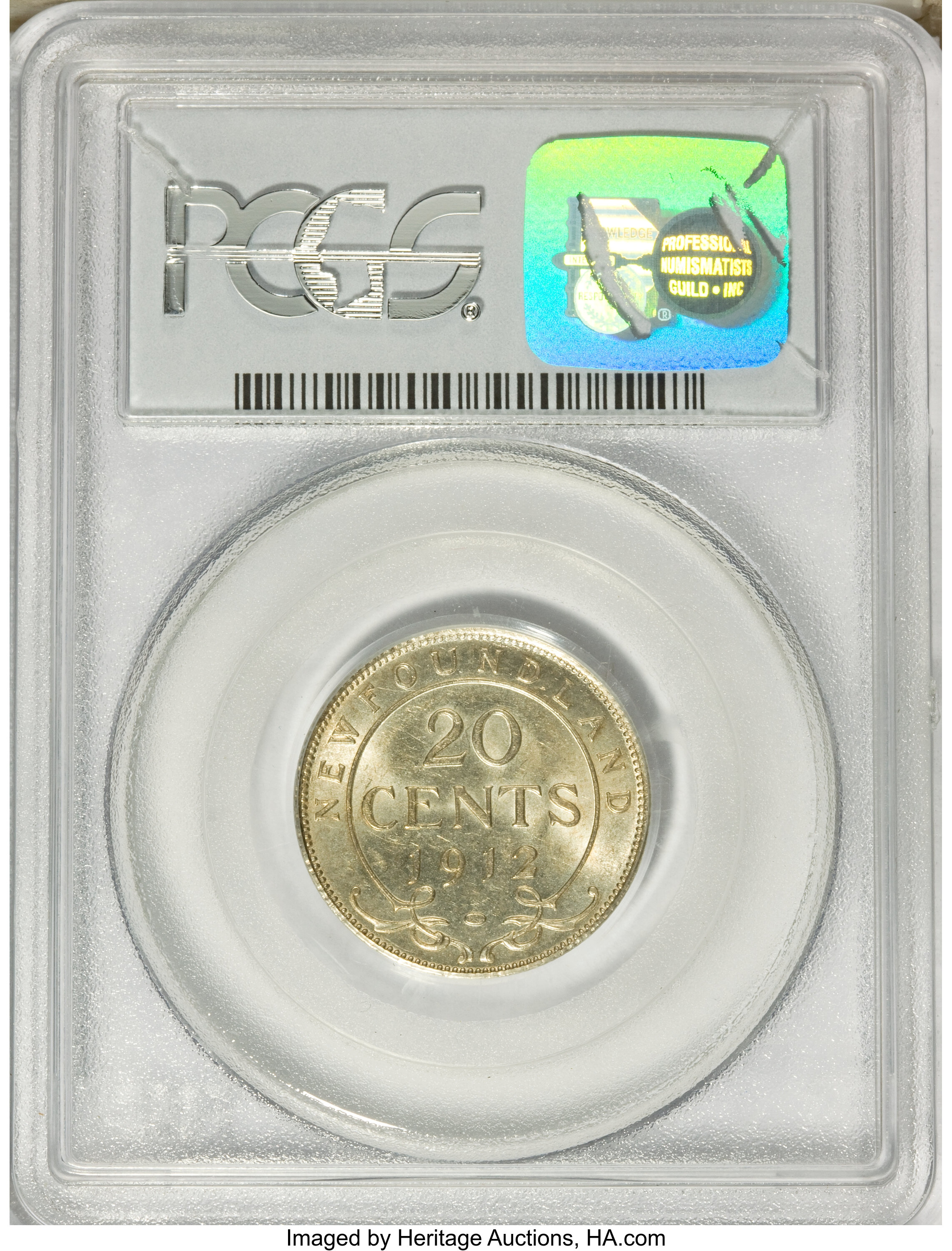 1912 20c Newfoundland VF20 thumbnail 12