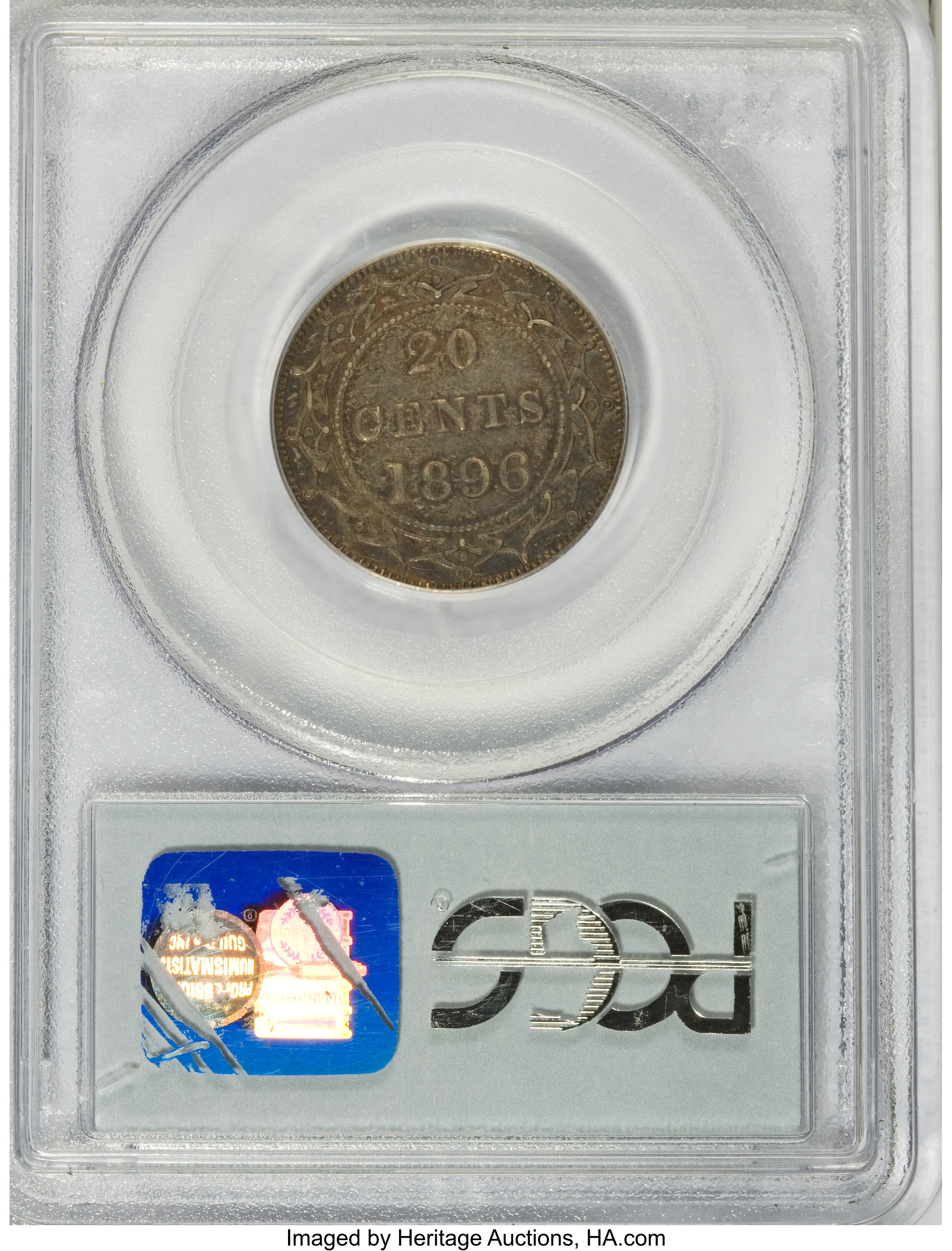 1896 20c Newfoundland, Large 96 VG10 thumbnail 7