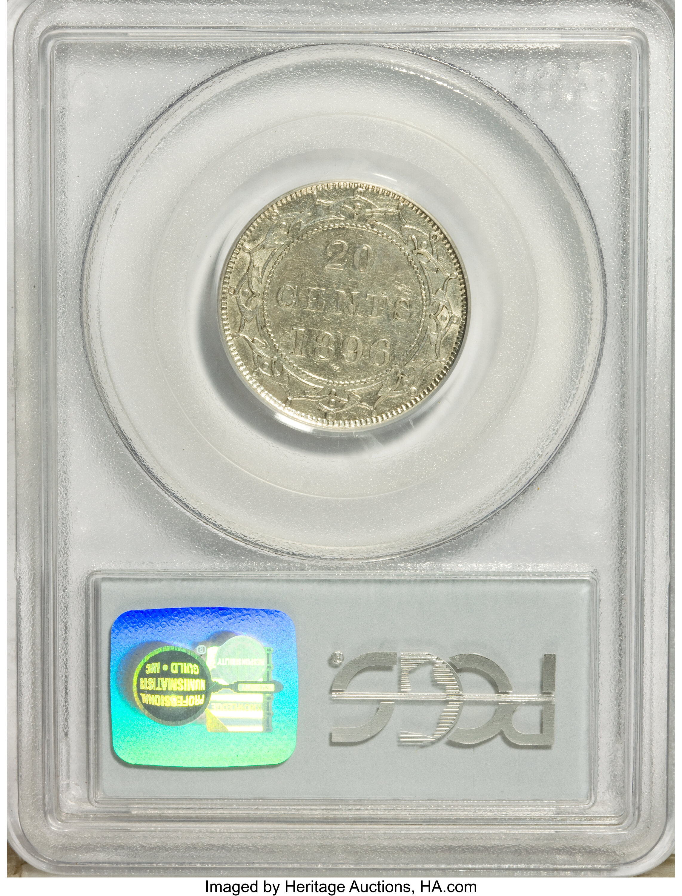 1896 20c Newfoundland, Large 96 VG10 thumbnail 10