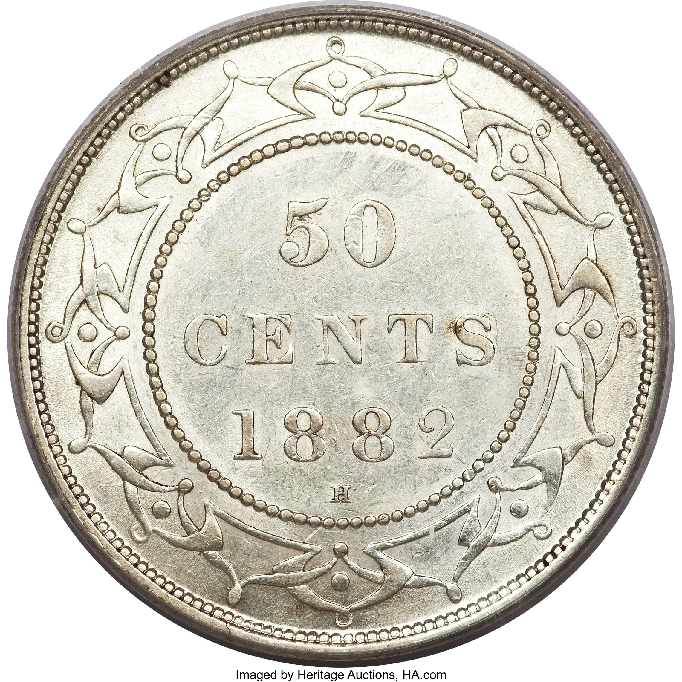 1882-H  50c Newfoundland AU58 thumbnail 9