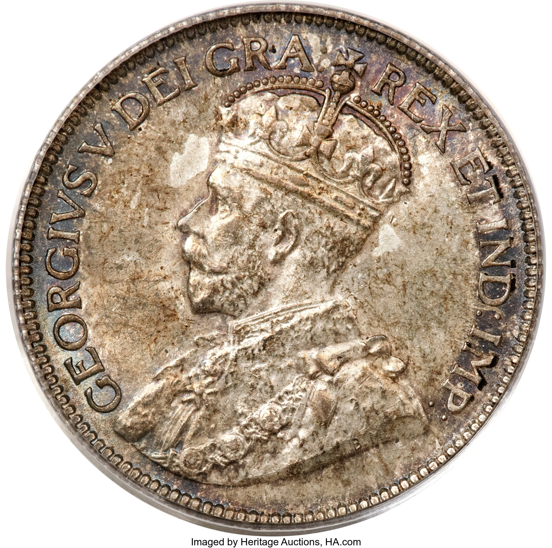 Canada: George V 25 Cents 1934,...