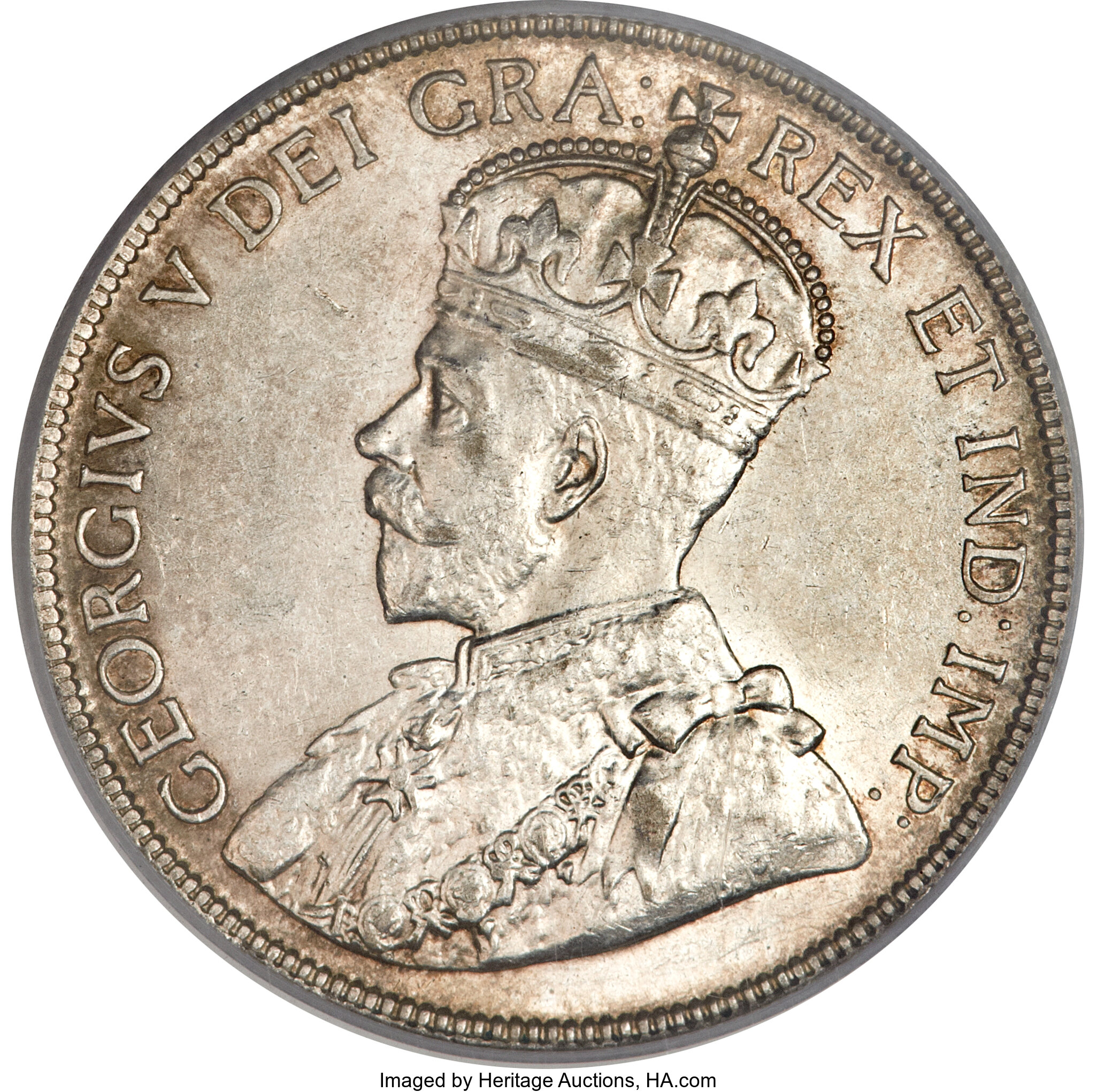 Canada: George V 50 Cents 1929,...