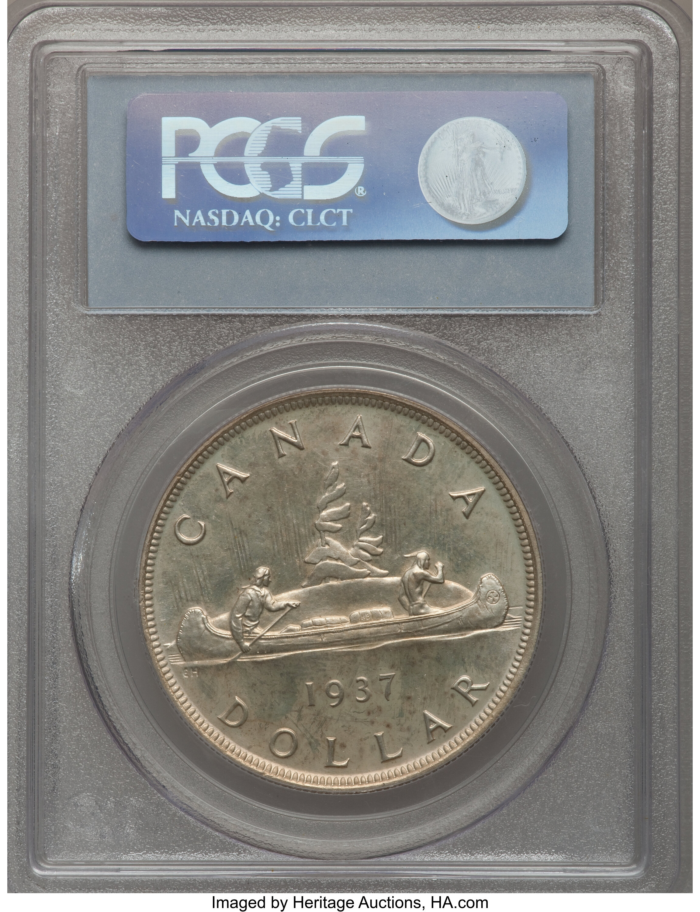 1937 S$1  Mirror MS61 thumbnail 9