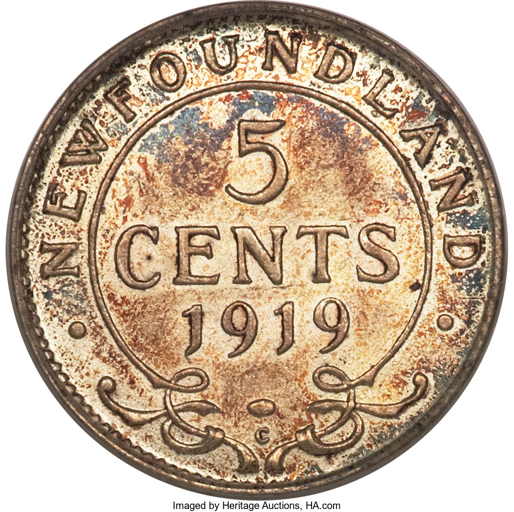George V 5c Newfoundland, 1912-1929 [Type] VG10 thumbnail 12