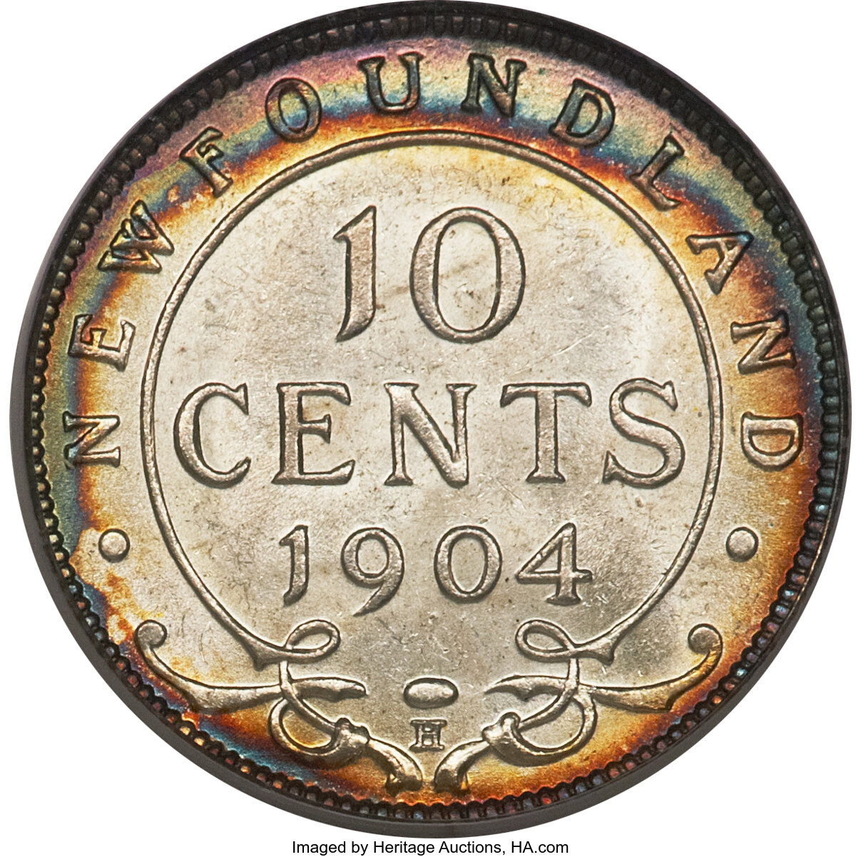 Edward VII 10c Newfoundland, 1903-1904 [Type] VF20 thumbnail 21