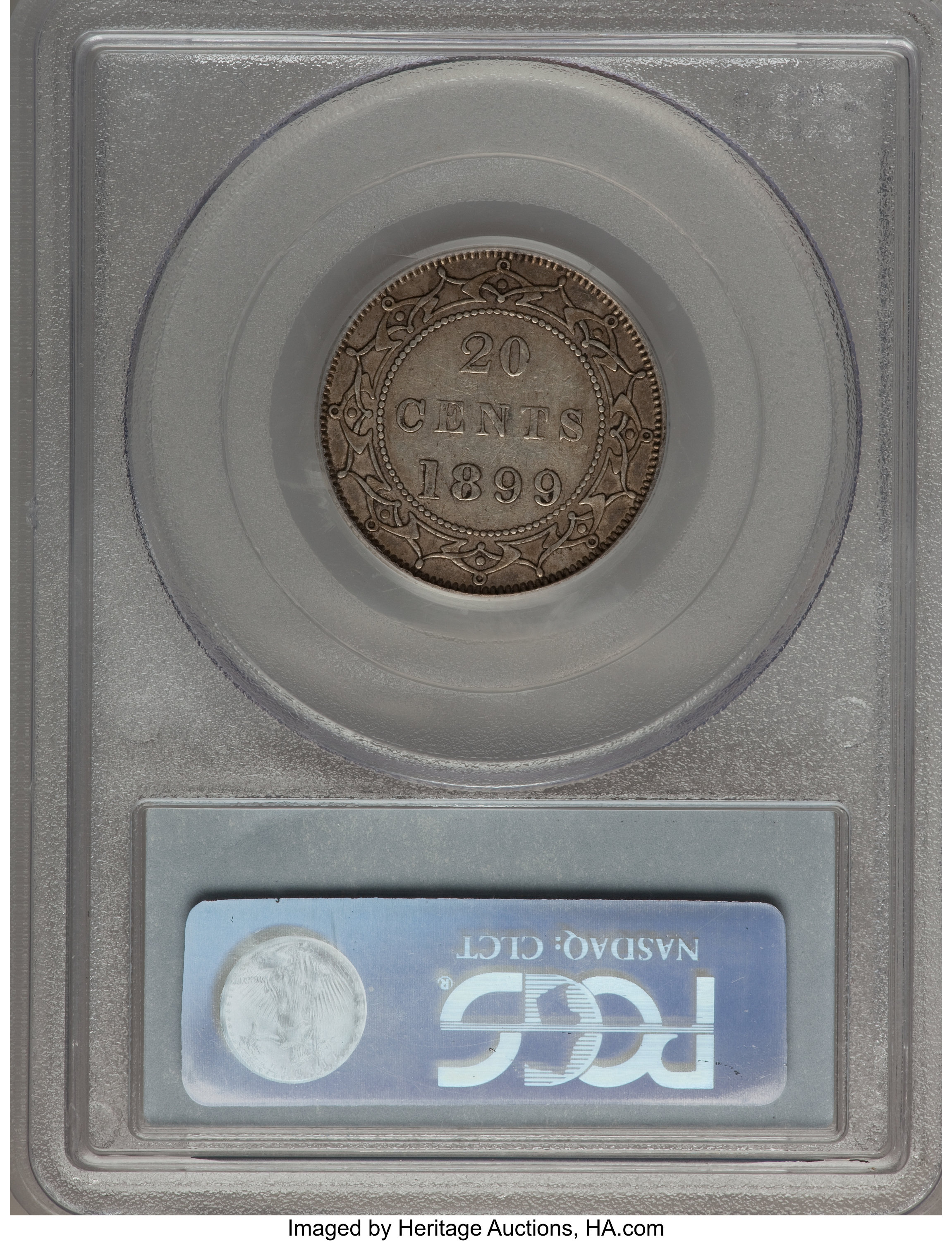 1899 20c Newfoundland, Hooked 99 G4 thumbnail 8