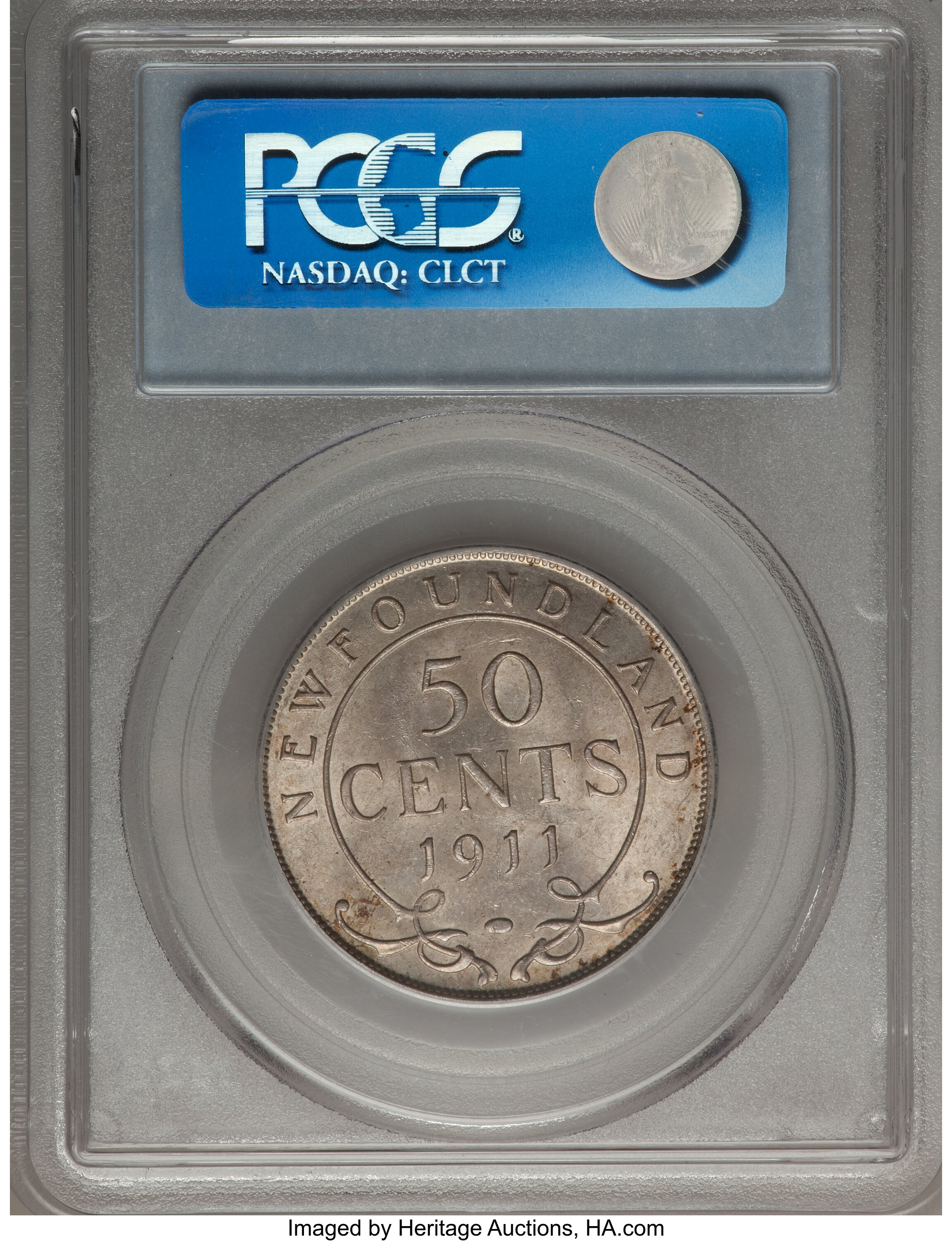 1911 50c Newfoundland VG10 thumbnail 9